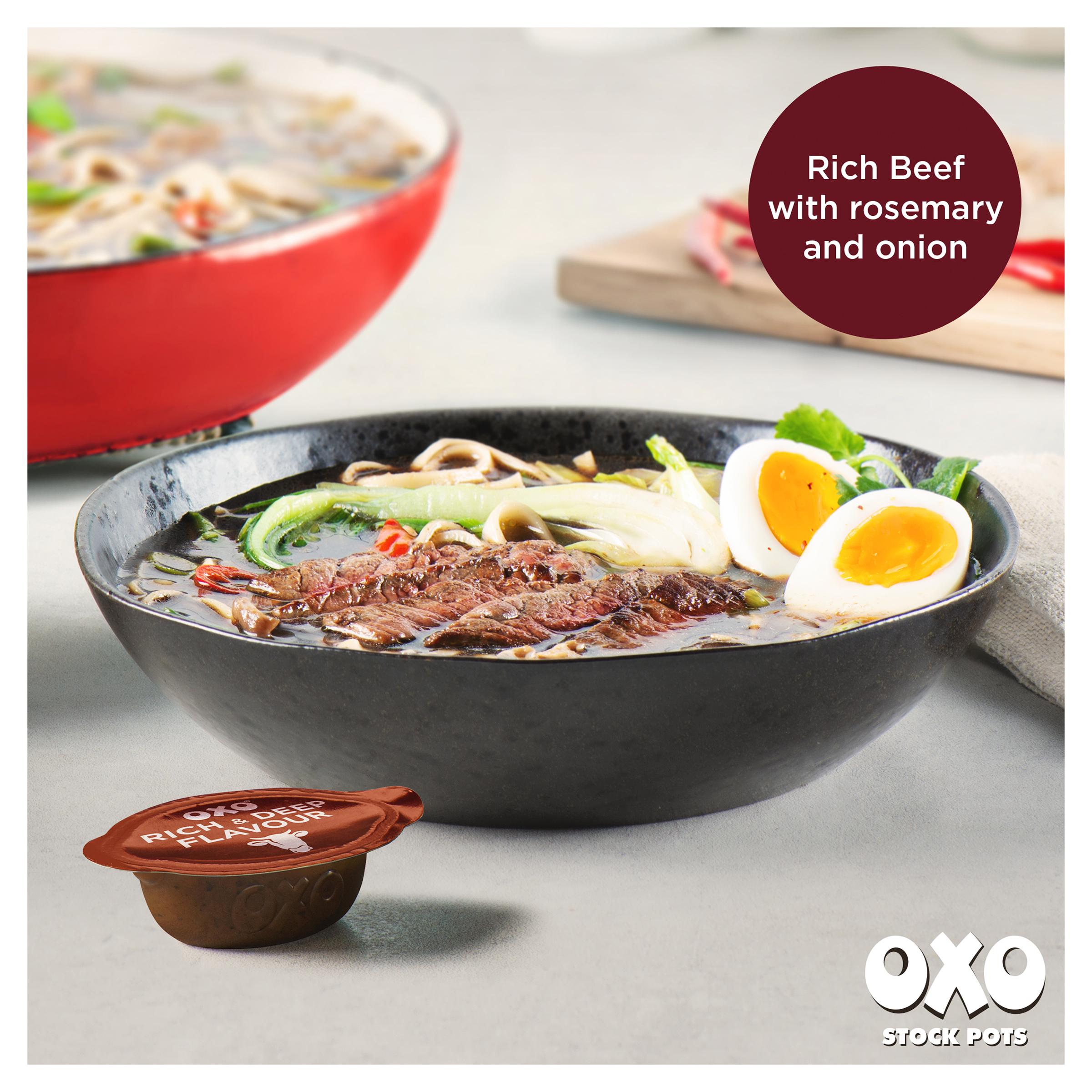 Oxo Beef with Onion & Rosemary Stock Pots x4 80g thumbnail 4