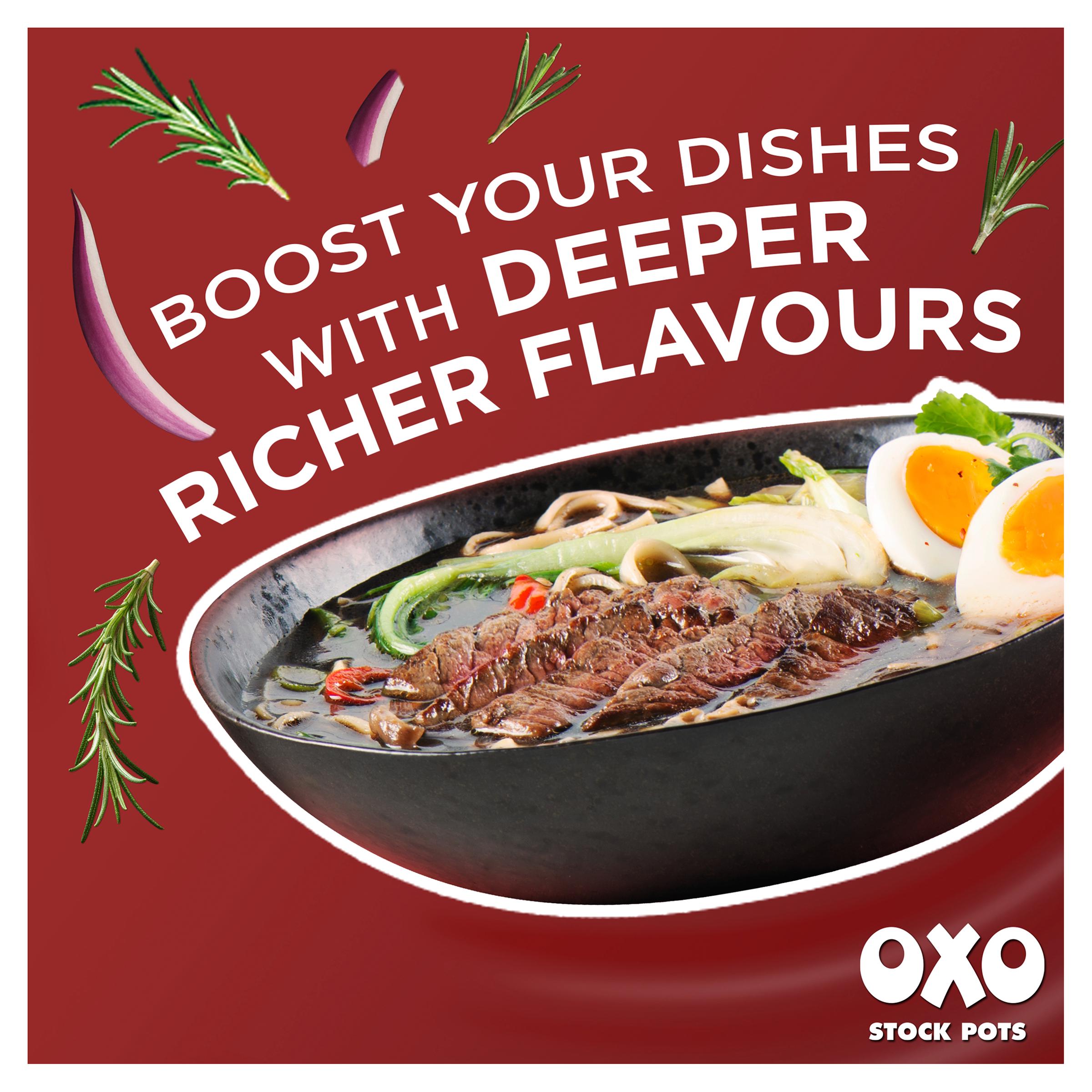 Oxo Beef with Onion & Rosemary Stock Pots x4 80g thumbnail 5