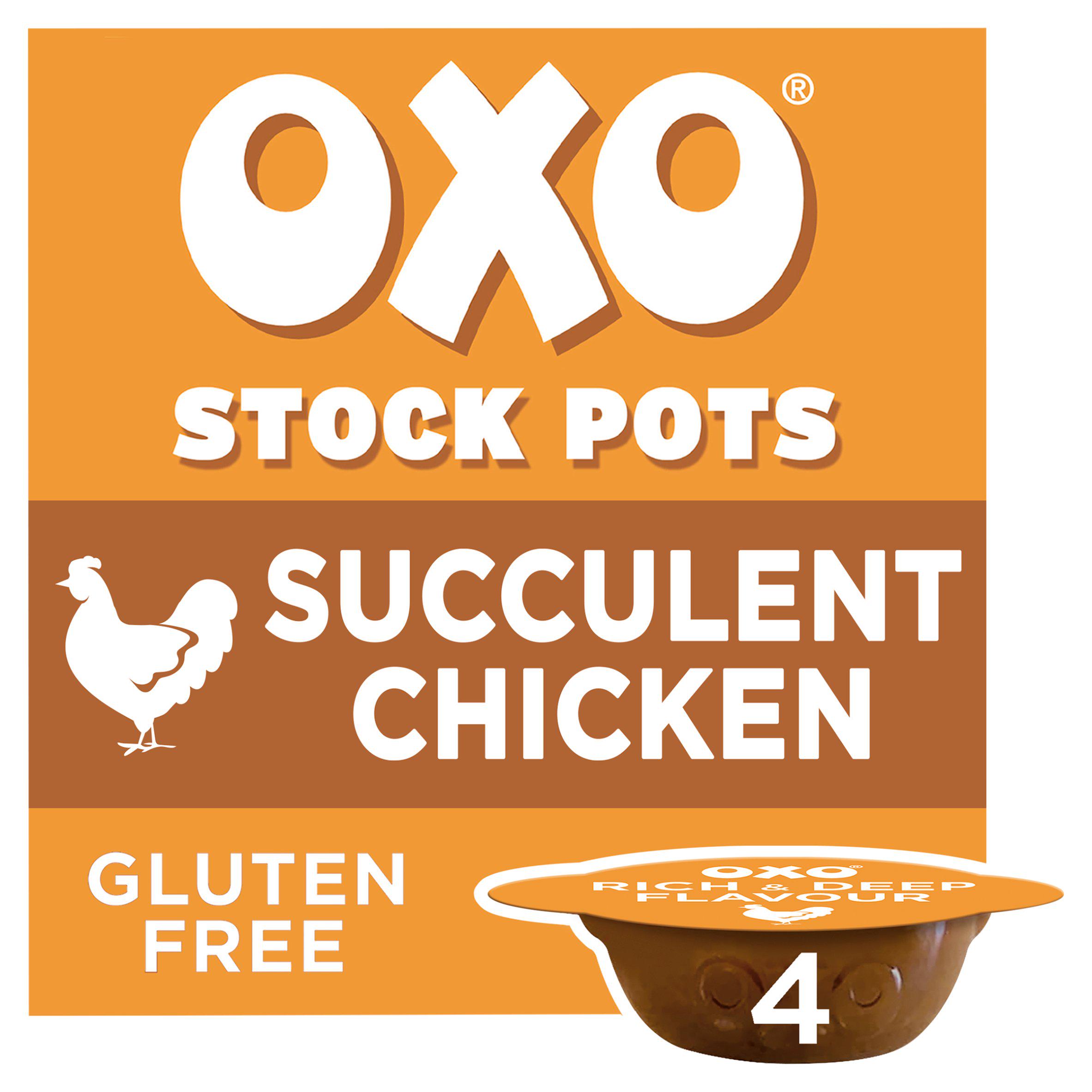 Oxo Chicken with Bay and Parsley Stock Pots x4 80g