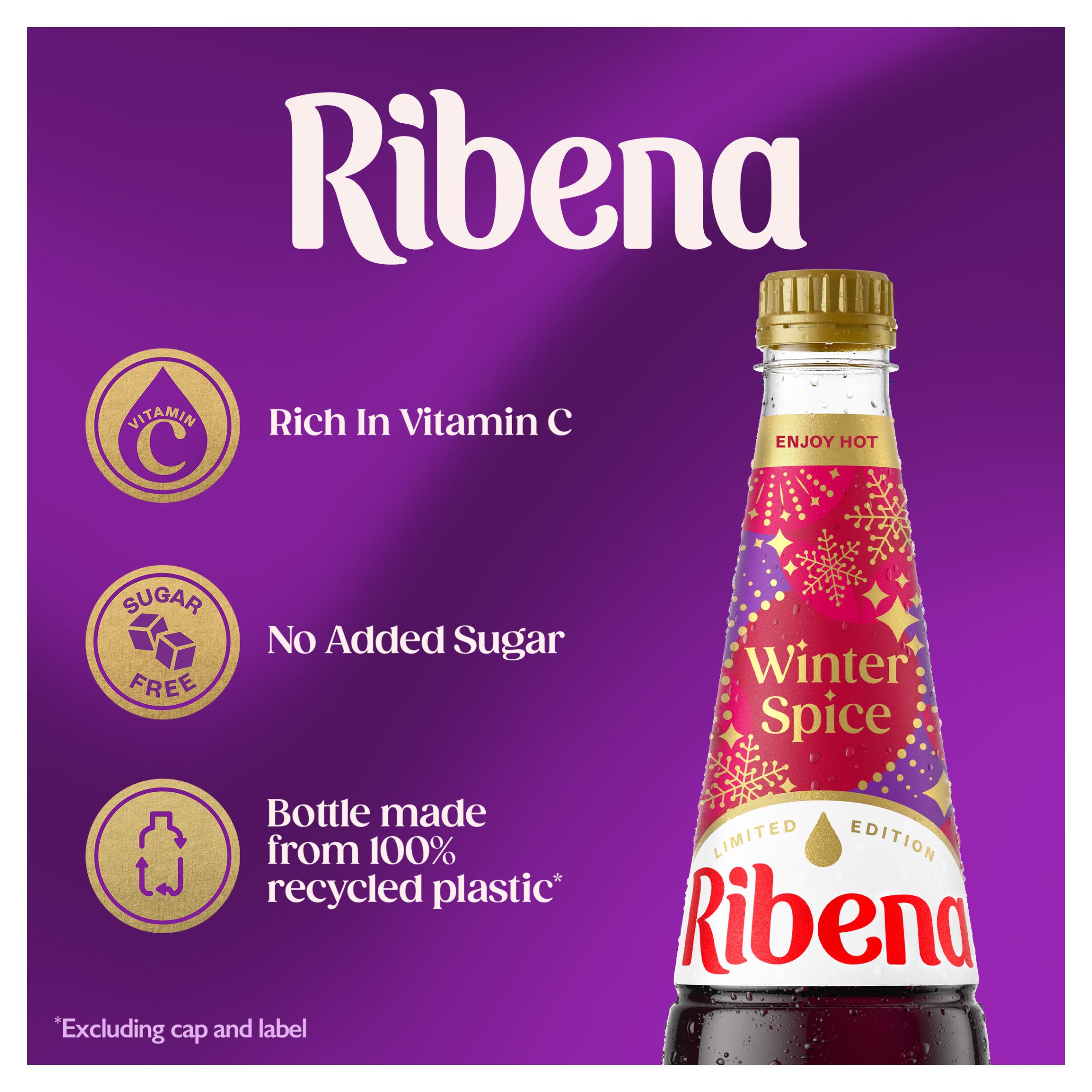 Ribena Winter Spice Squash No Added Sugar 850ml thumbnail 3