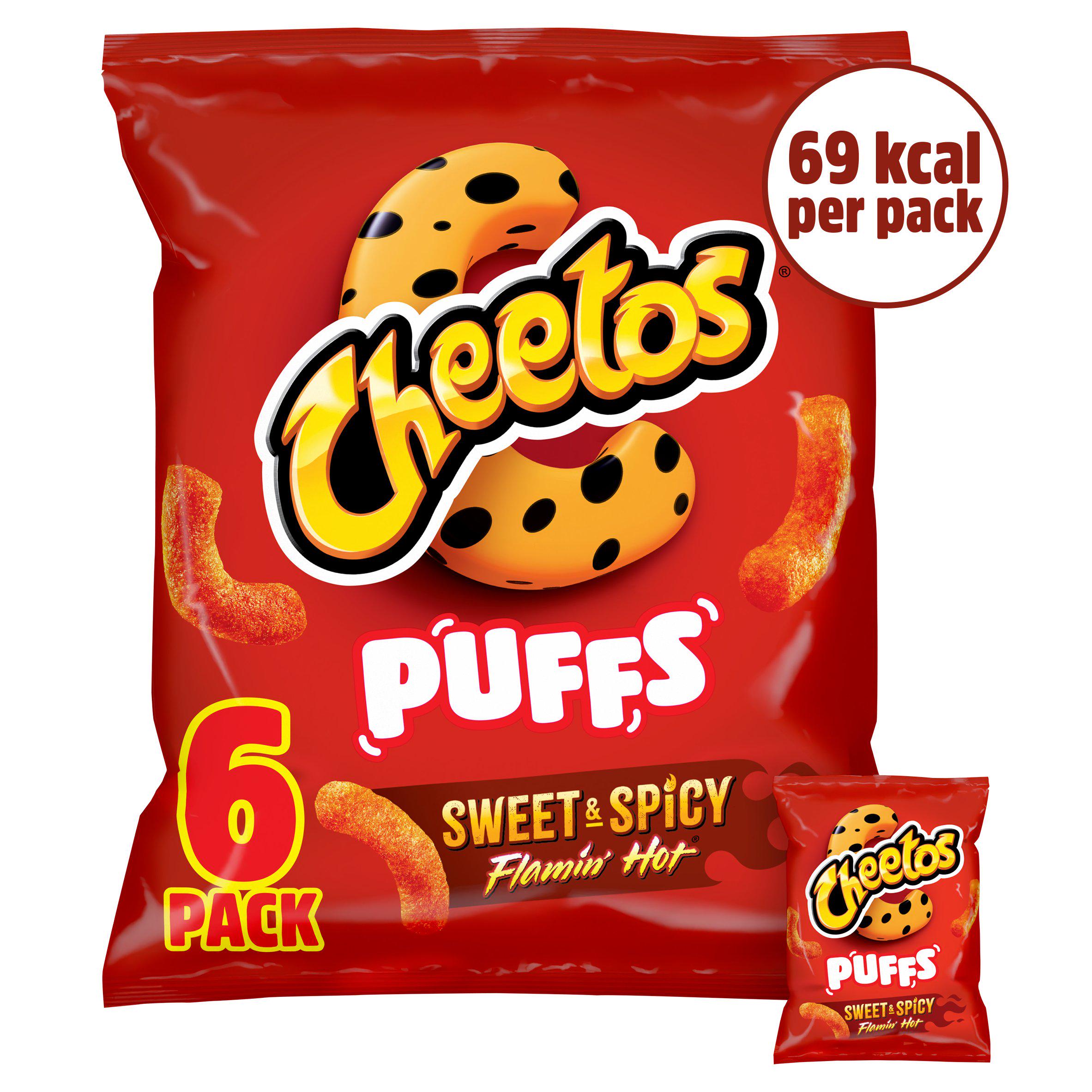 Puffs Flamin' Hot Multipack Snacks