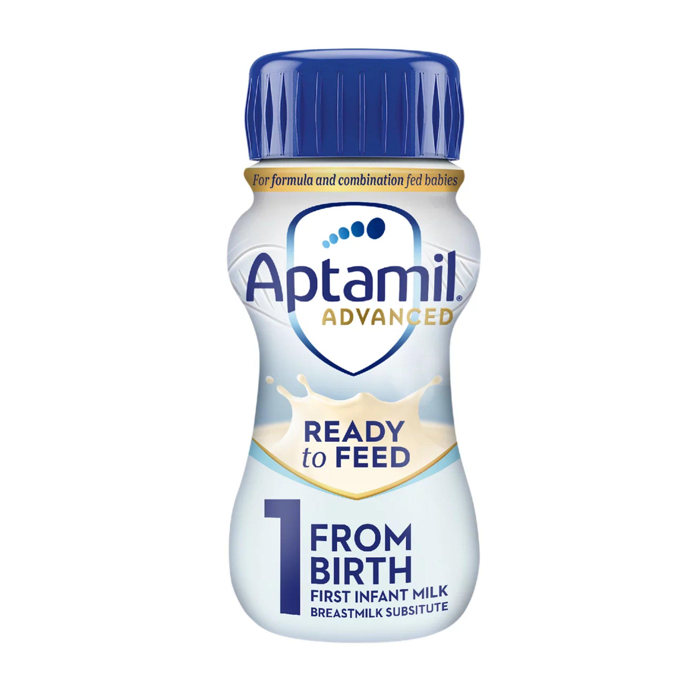 Aptamil Advanced 1 First Formula Baby Milk Liquid from Birth