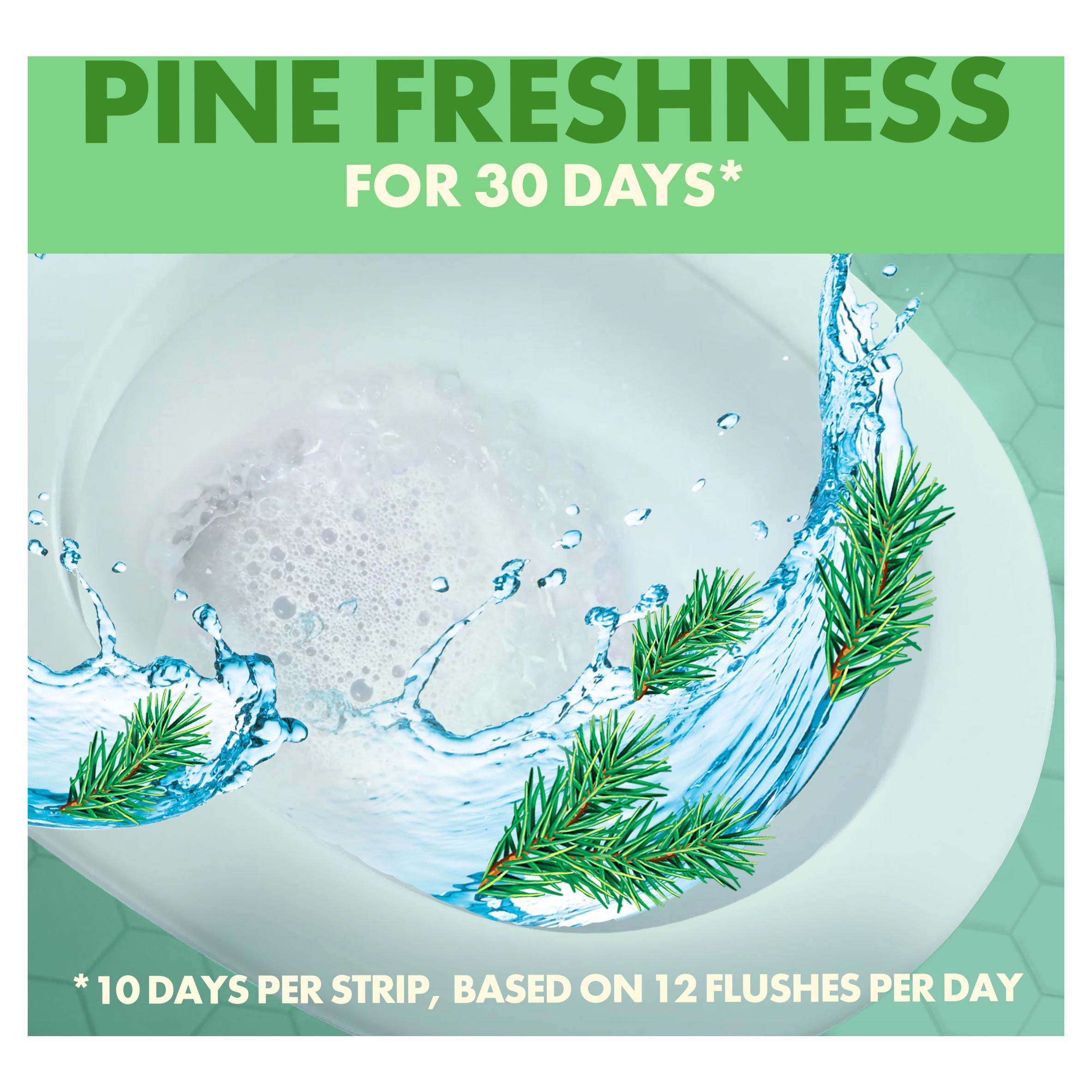 Duck Pine Toilet Cleaner Fresh Strips x3 thumbnail 5