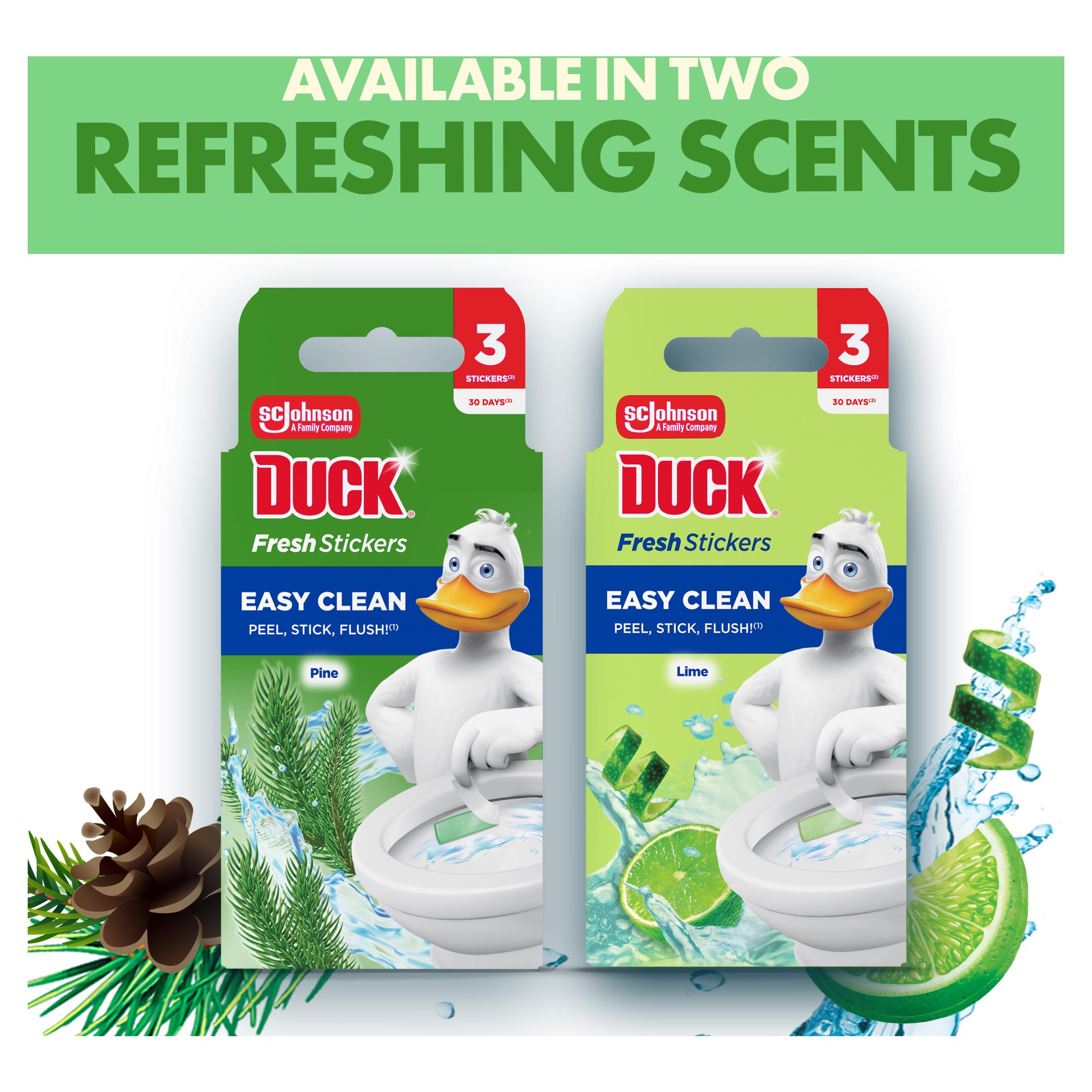 Duck Pine Toilet Cleaner Fresh Strips x3 thumbnail 6