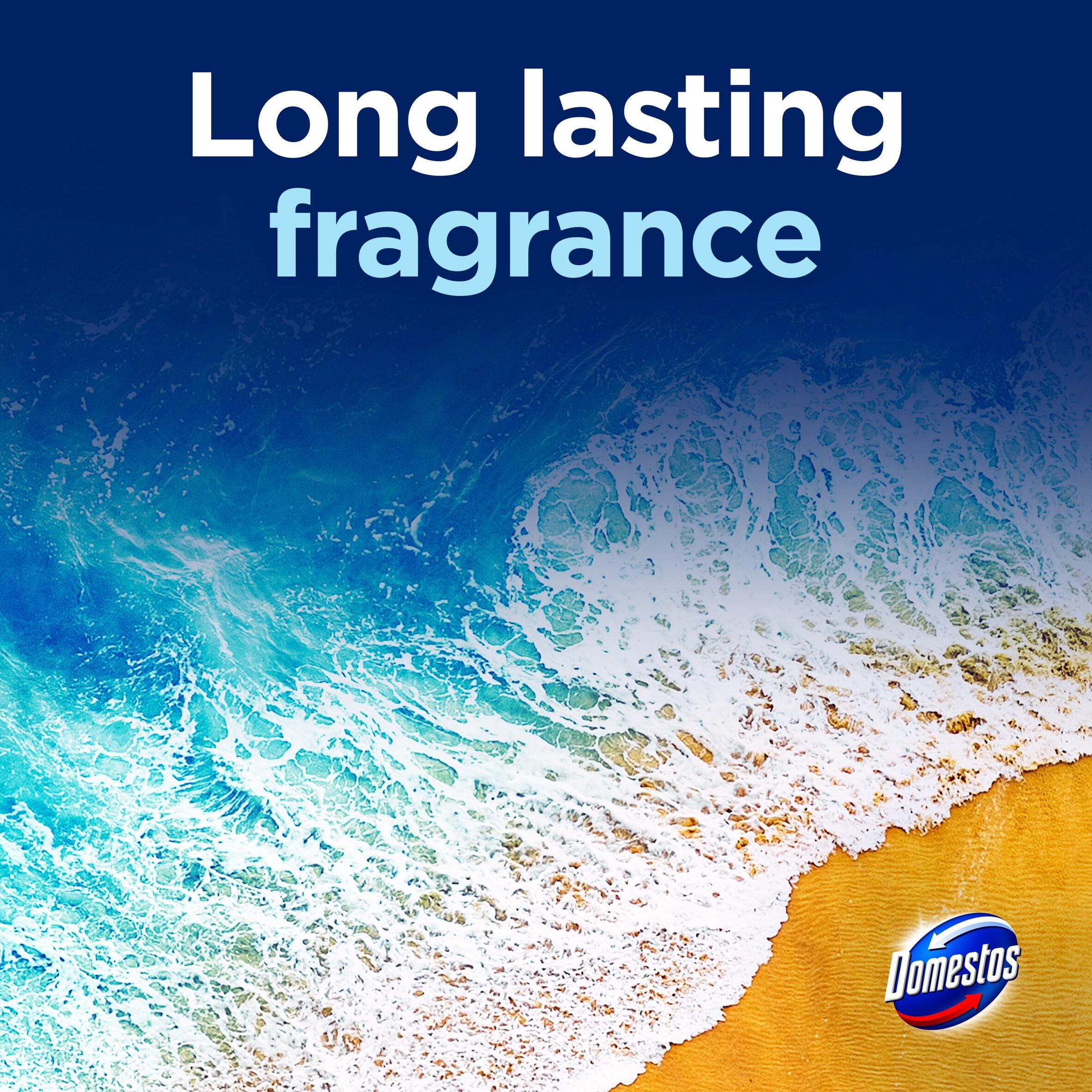 Domestos Power 5 Toilet Freshener Rim Block Ocean Cleaner x1 50g thumbnail 5