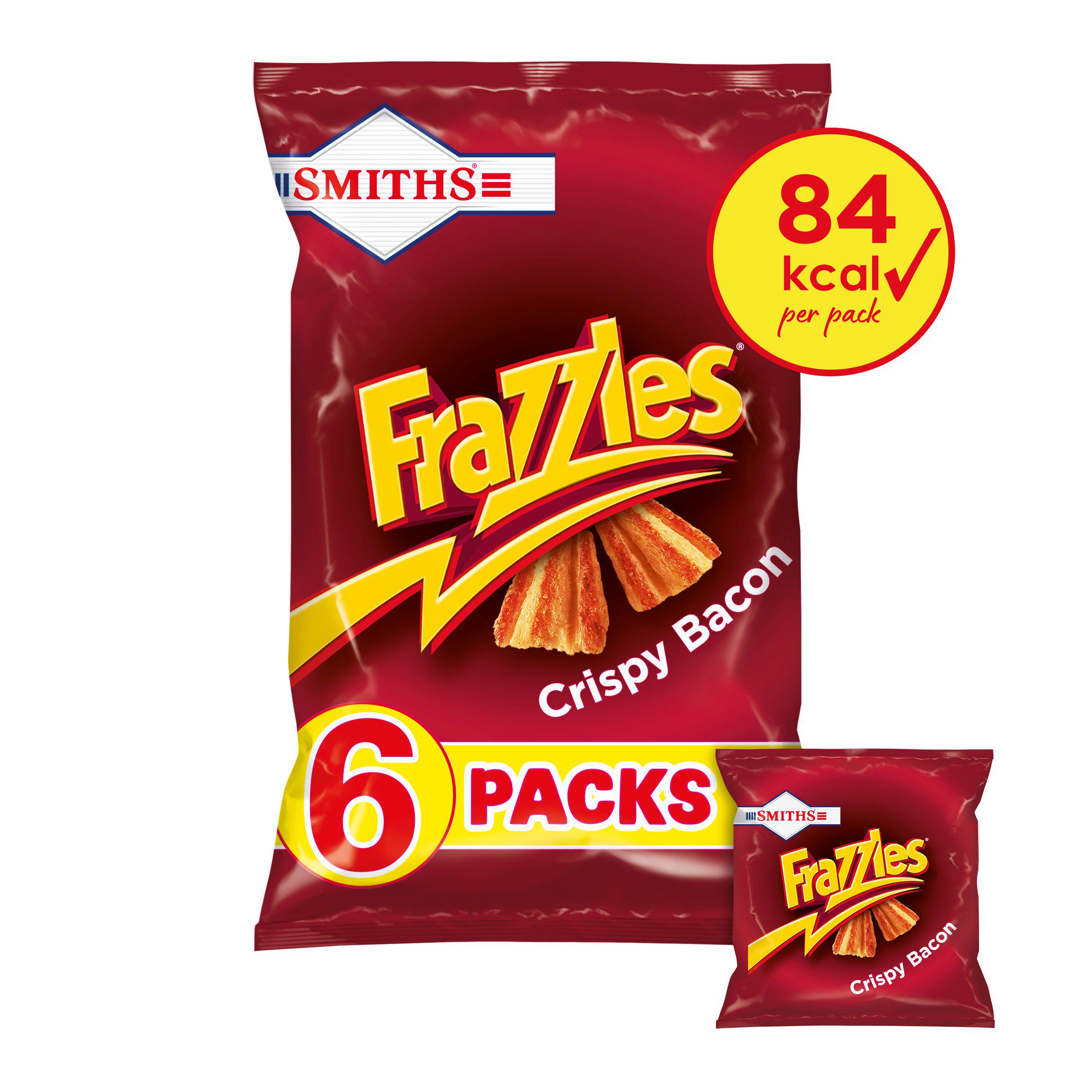 Frazzles Crispy Bacon  Multipack Corn Snacks