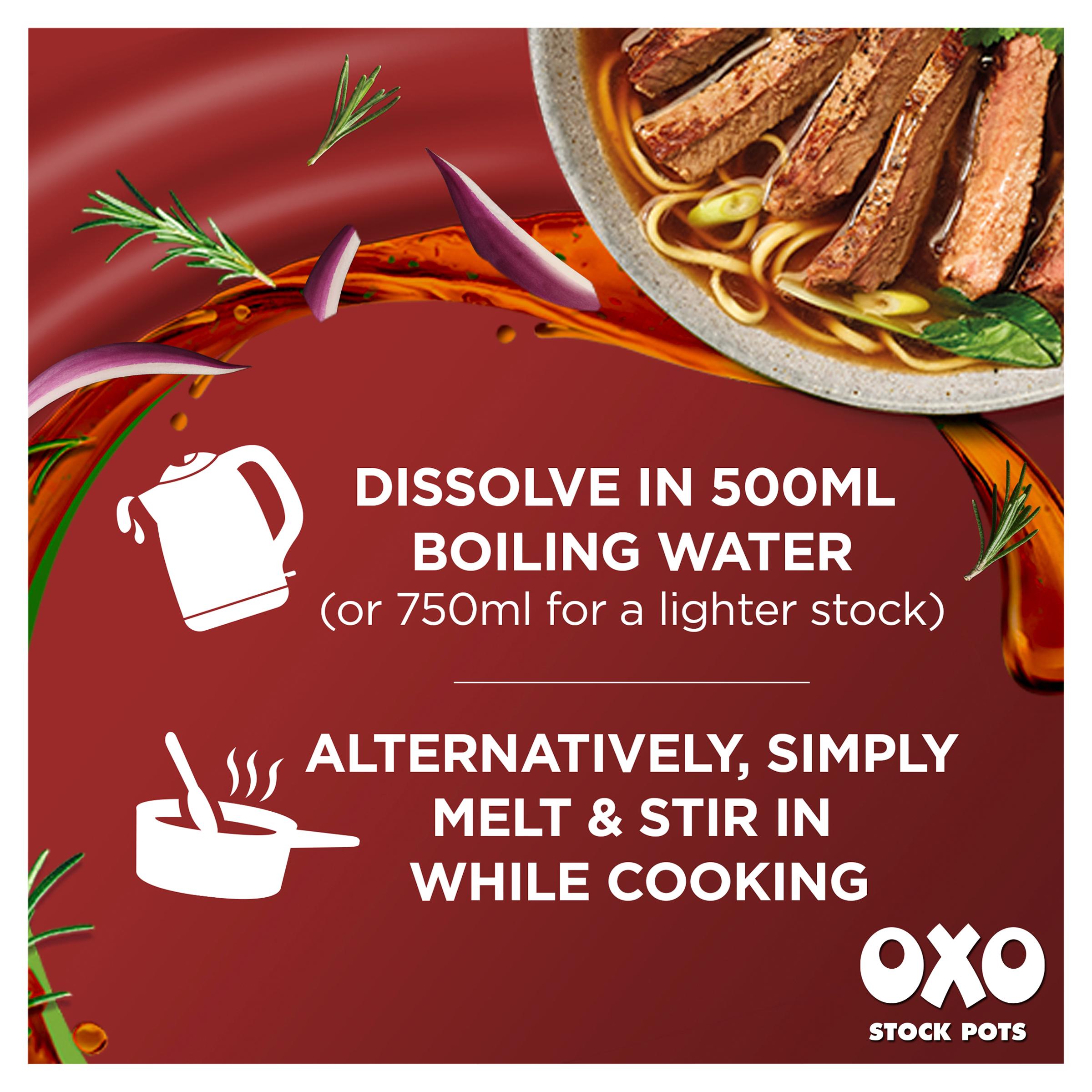 Oxo Reduced Salt Beef with Onion & Rosemary Stock Pots x4 80g thumbnail 2