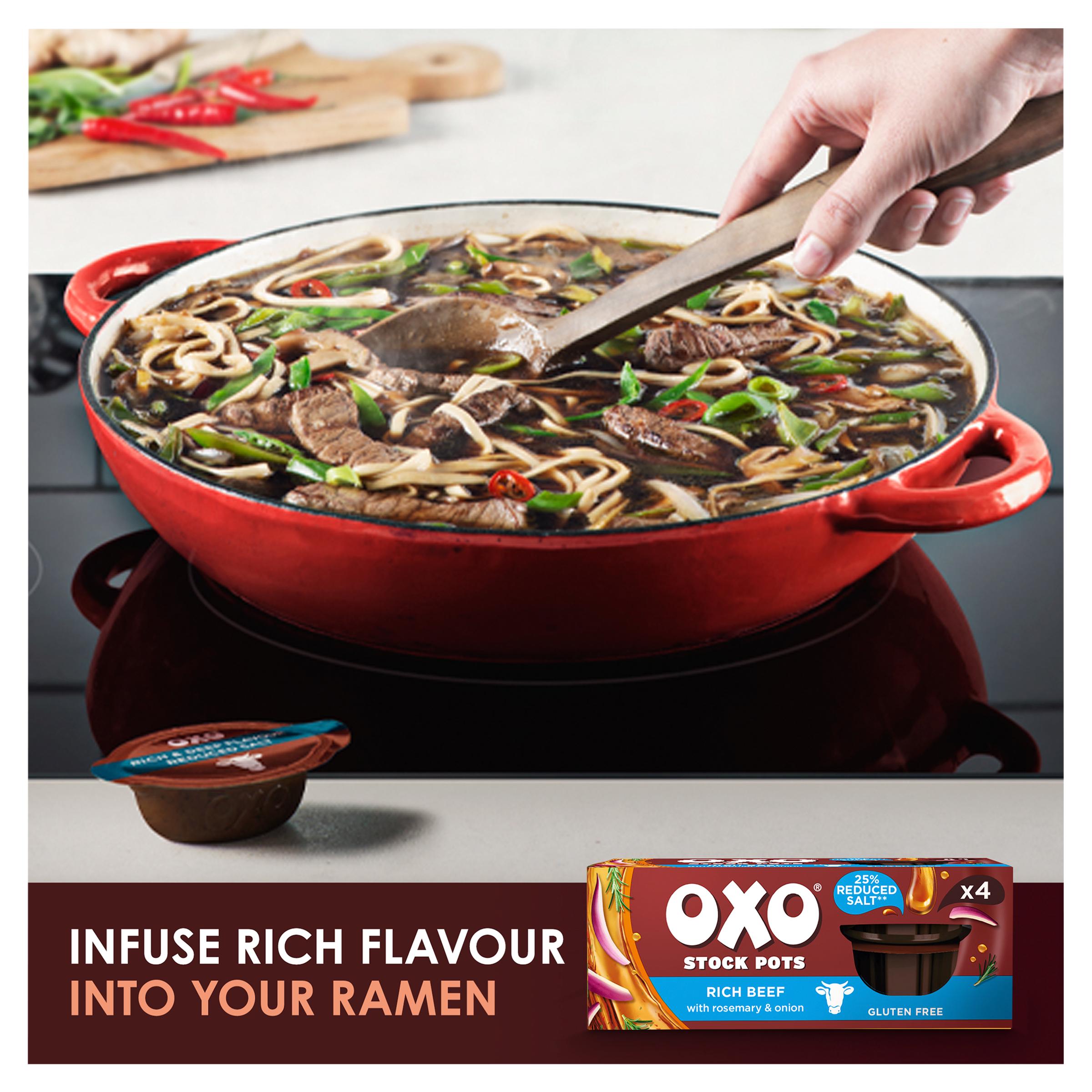 Oxo Reduced Salt Beef with Onion & Rosemary Stock Pots x4 80g thumbnail 4