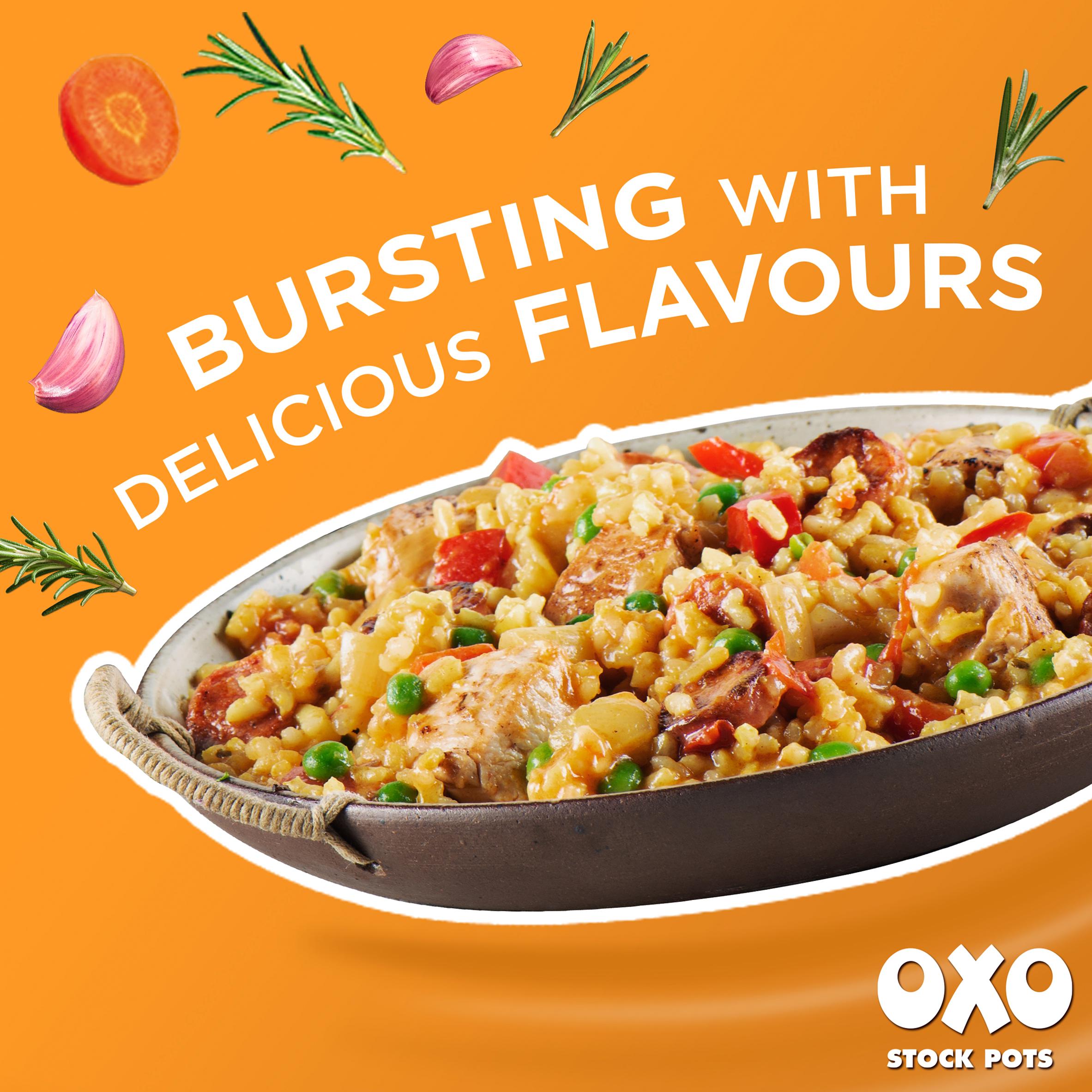Oxo Reduced Salt Chicken with Bay and Parsley Stock Pots x4 80g thumbnail 4
