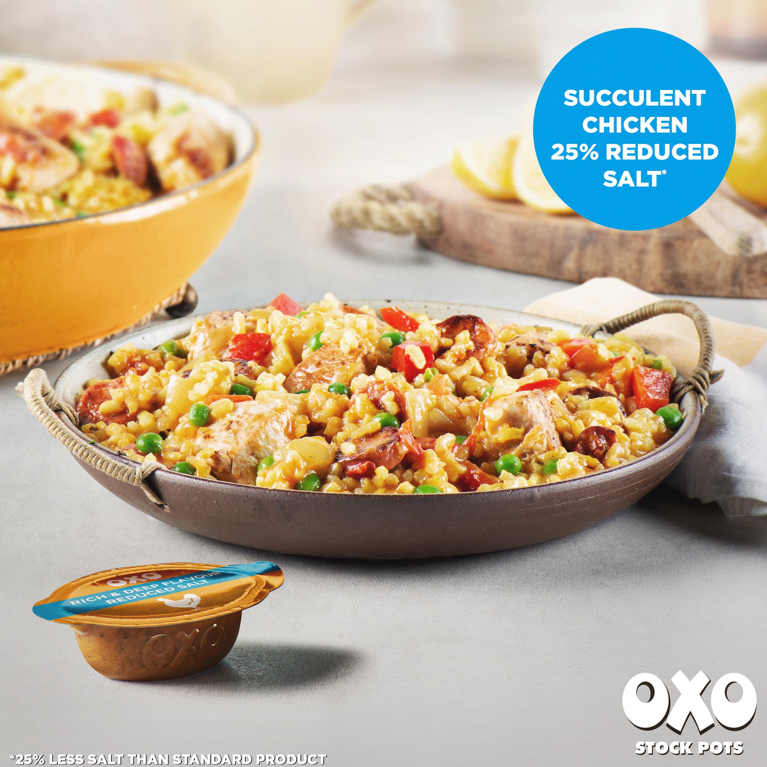 Oxo Reduced Salt Chicken with Bay and Parsley Stock Pots x4 80g thumbnail 6