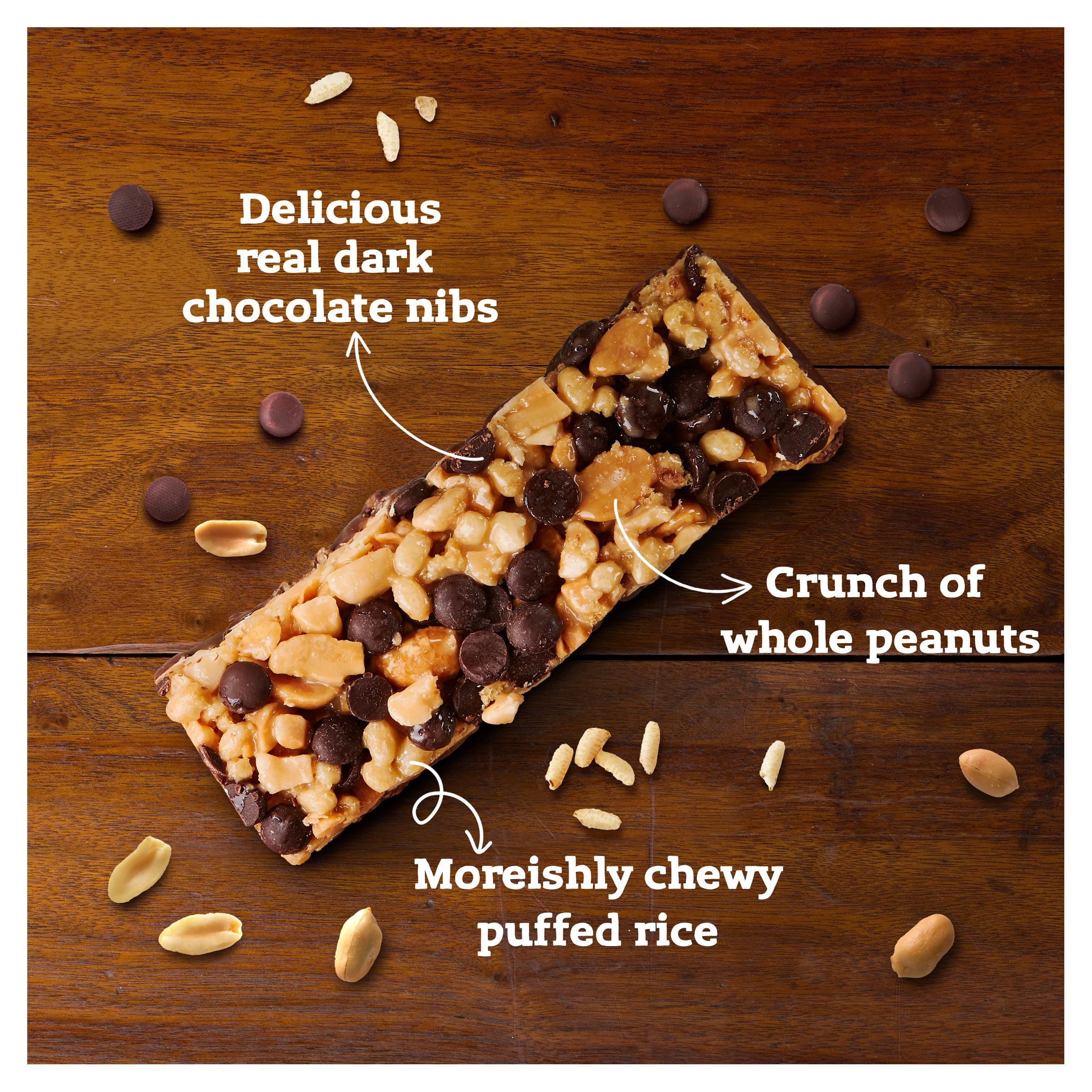 Nature Valley Protein Peanut & Chocolate Cereal Biscuit Snack Bars 4x42g thumbnail 3