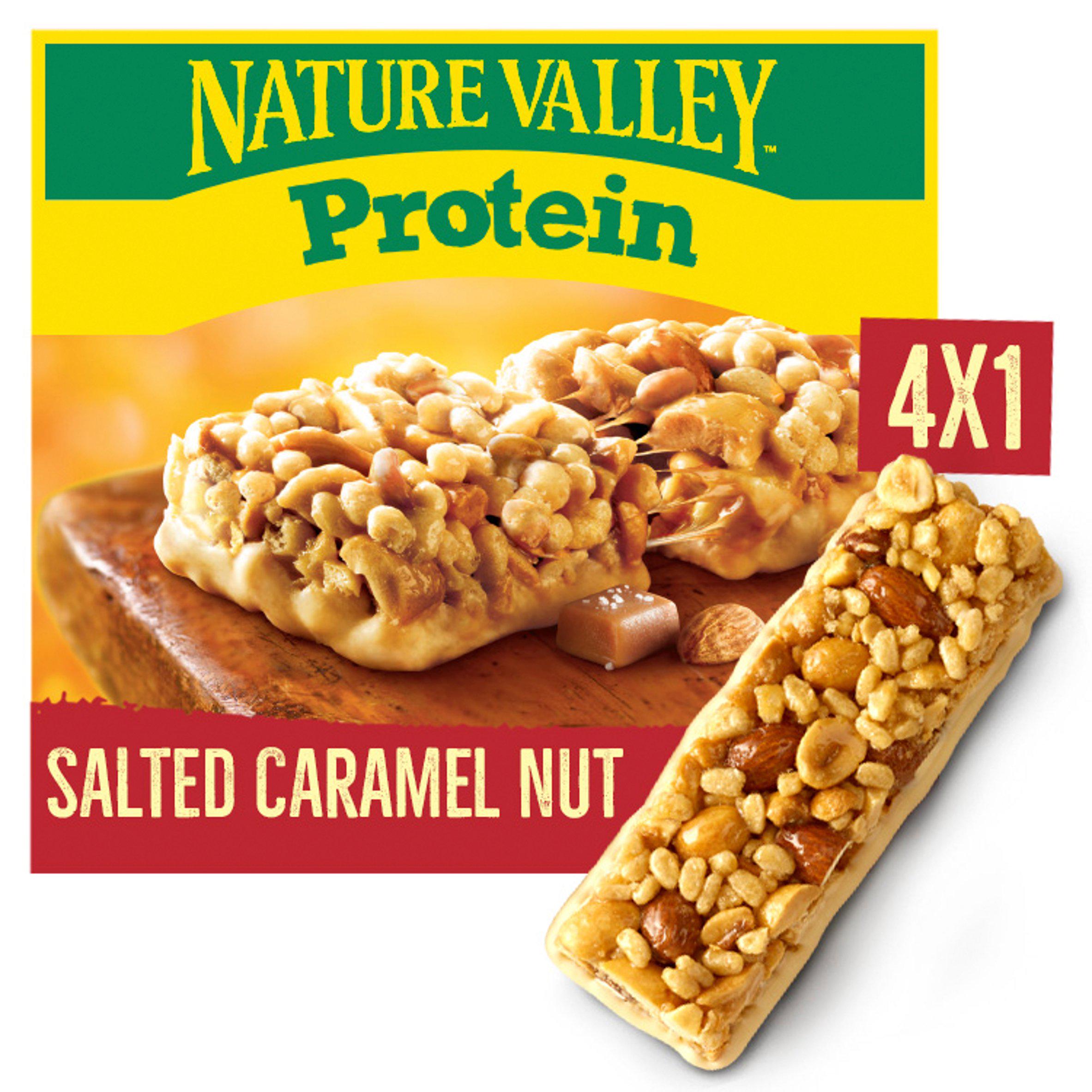 Nature Valley Protein Salted Caramel & Nut Cereal Bars 4x42g