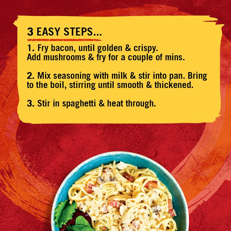 Schwartz Spaghetti Carbonara 32g thumbnail 2
