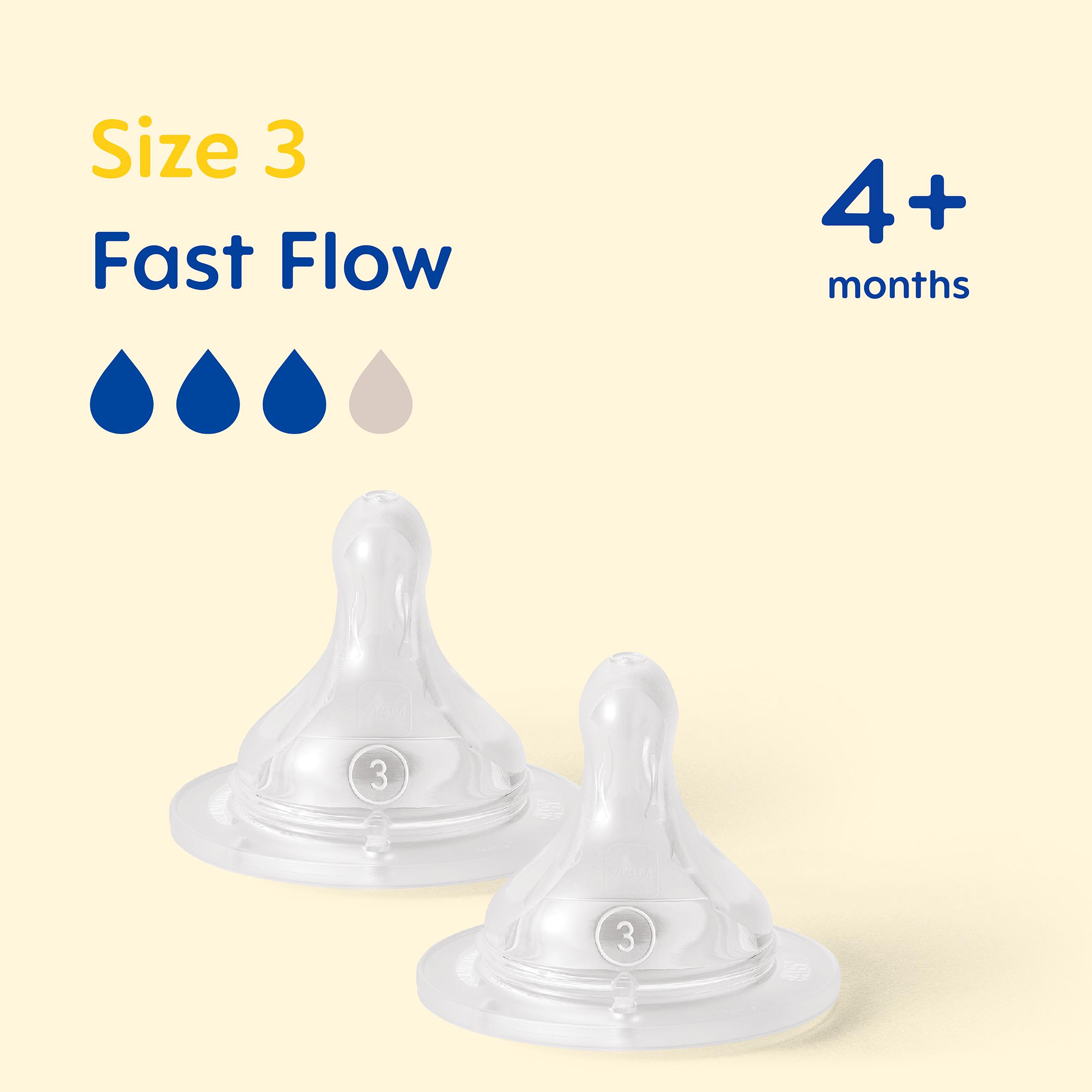Mam Fast Flow Teat x2 thumbnail 2