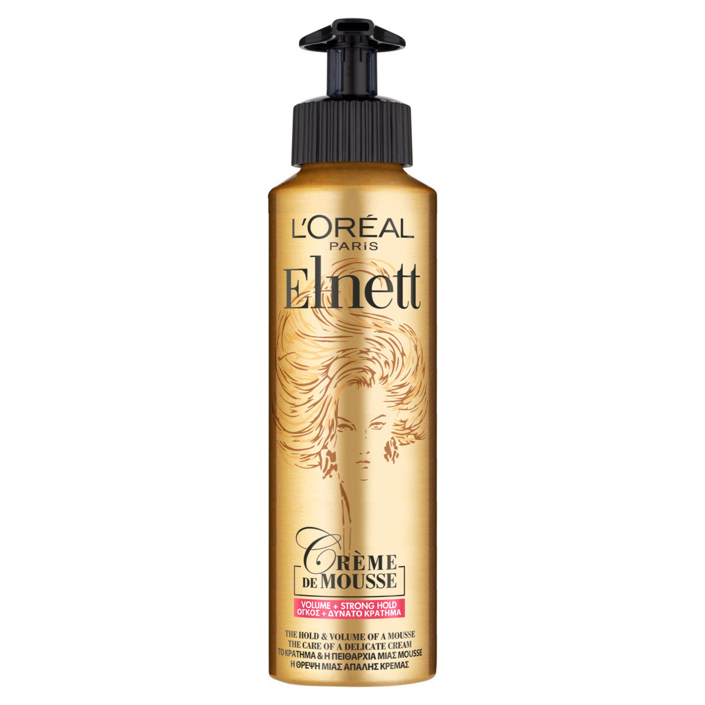 L'Oreal Elnett Crème de Mousse Volume Strong Hold 200ml