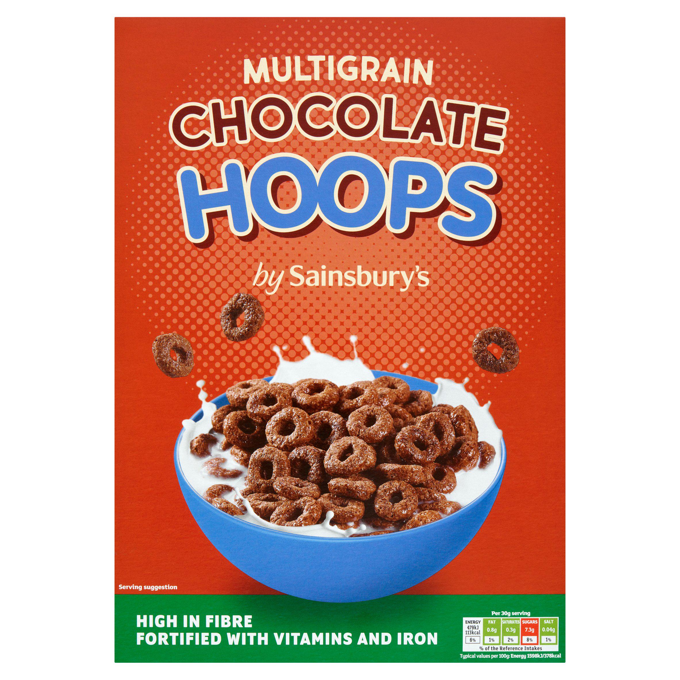 Sainsbury's Chocolate Hooplas 375g