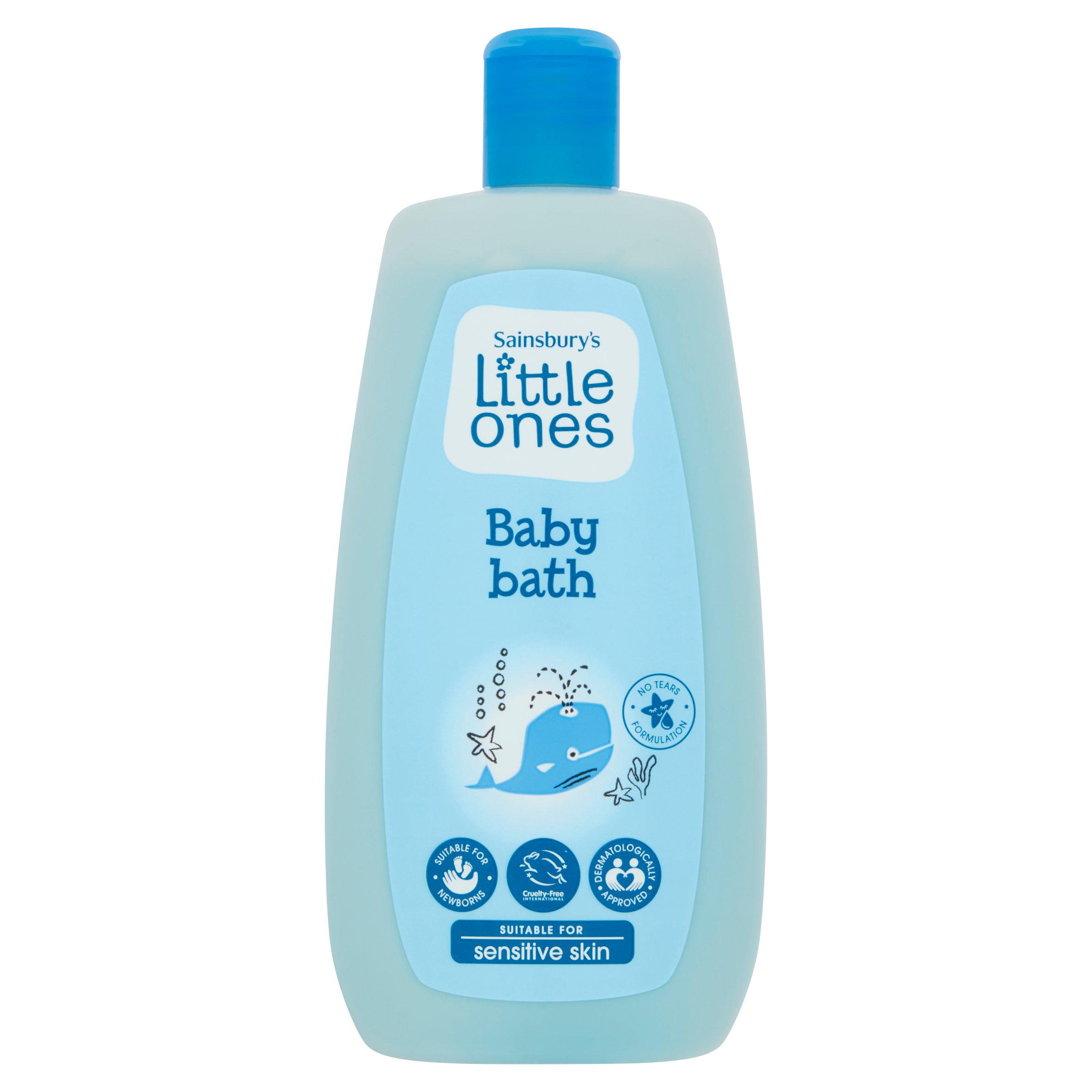 Sainsbury's Little Ones Baby Bath 500ml
