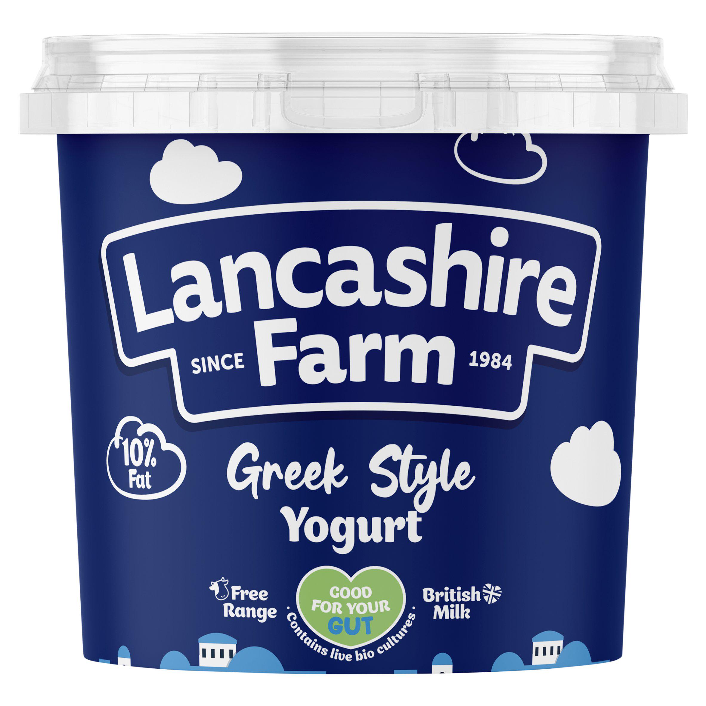 Lancashire Farm Greek Style Natural Yogurt 1kg
