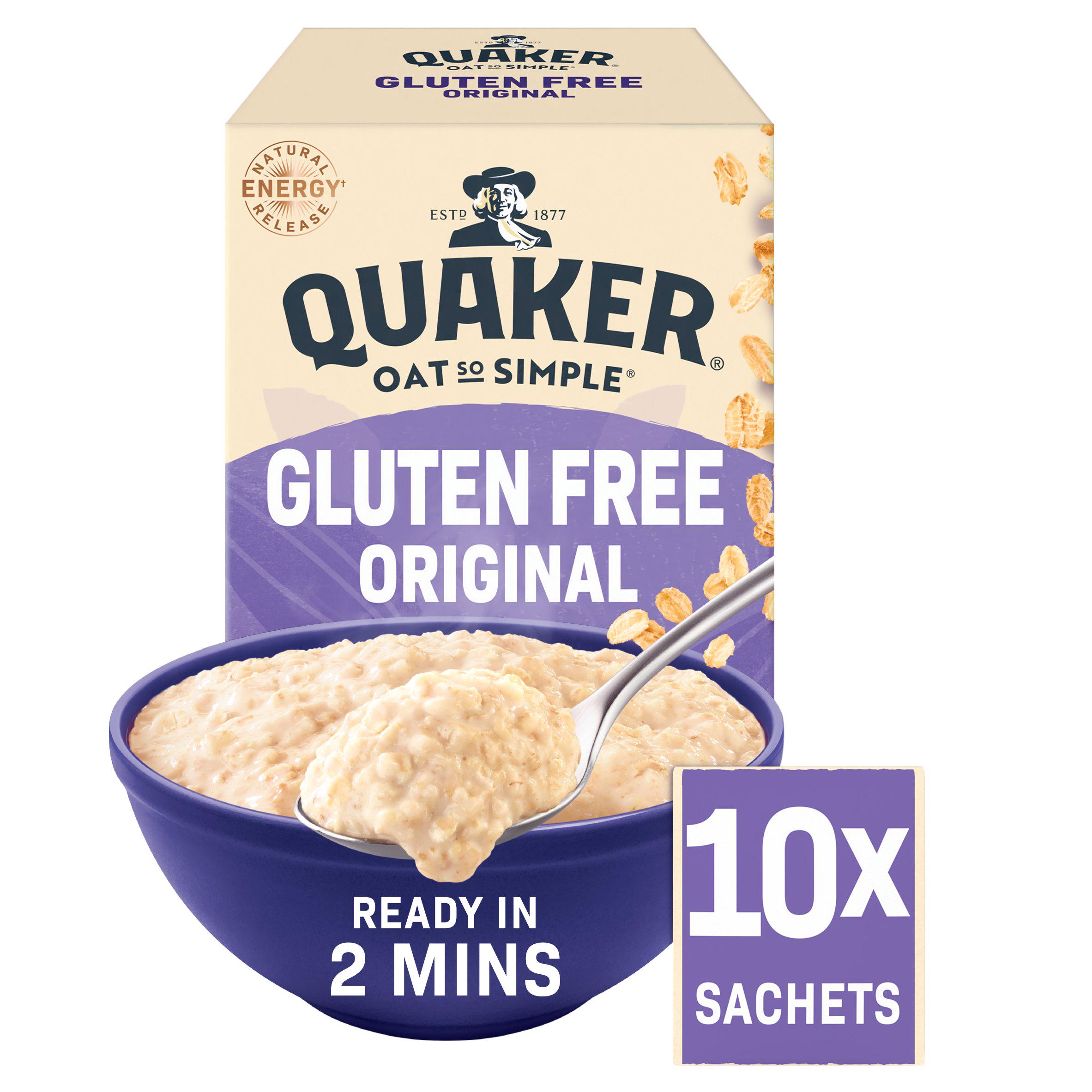 Quaker Oat So Simple Gluten Free Porridge 10x35g