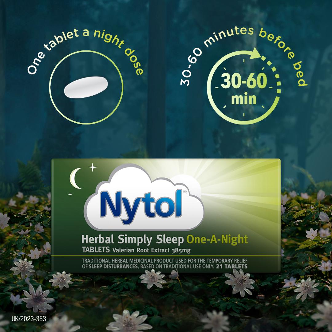 Nytol Herbal Simply Sleep One A Night Tablets x21 thumbnail 6