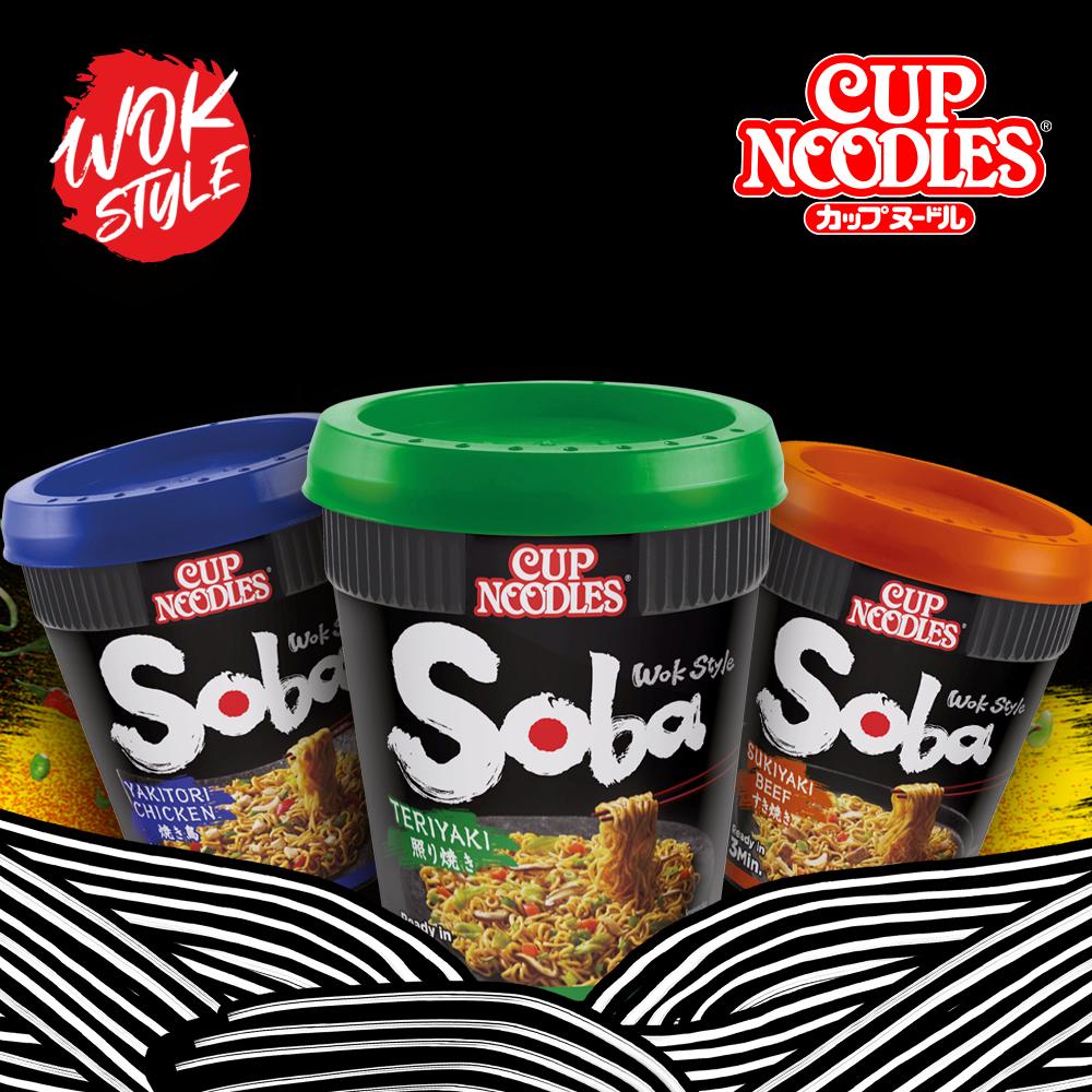 Nissin Soba Chilli Wok Style Instant Cup Noodles Pot 92g thumbnail 5