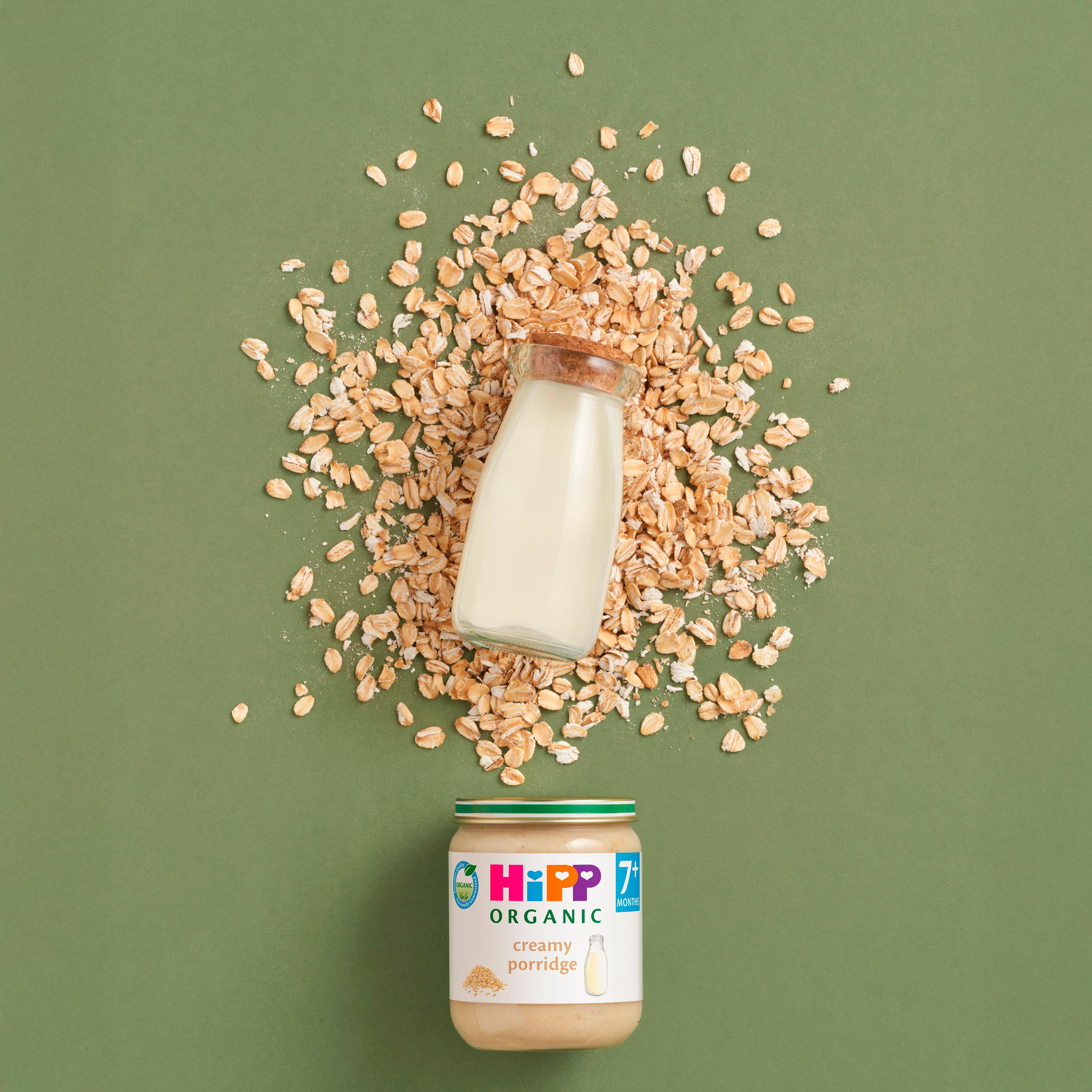 HiPP Organic Creamy Porridge Baby Food Jar 7+ Months 160g thumbnail 3
