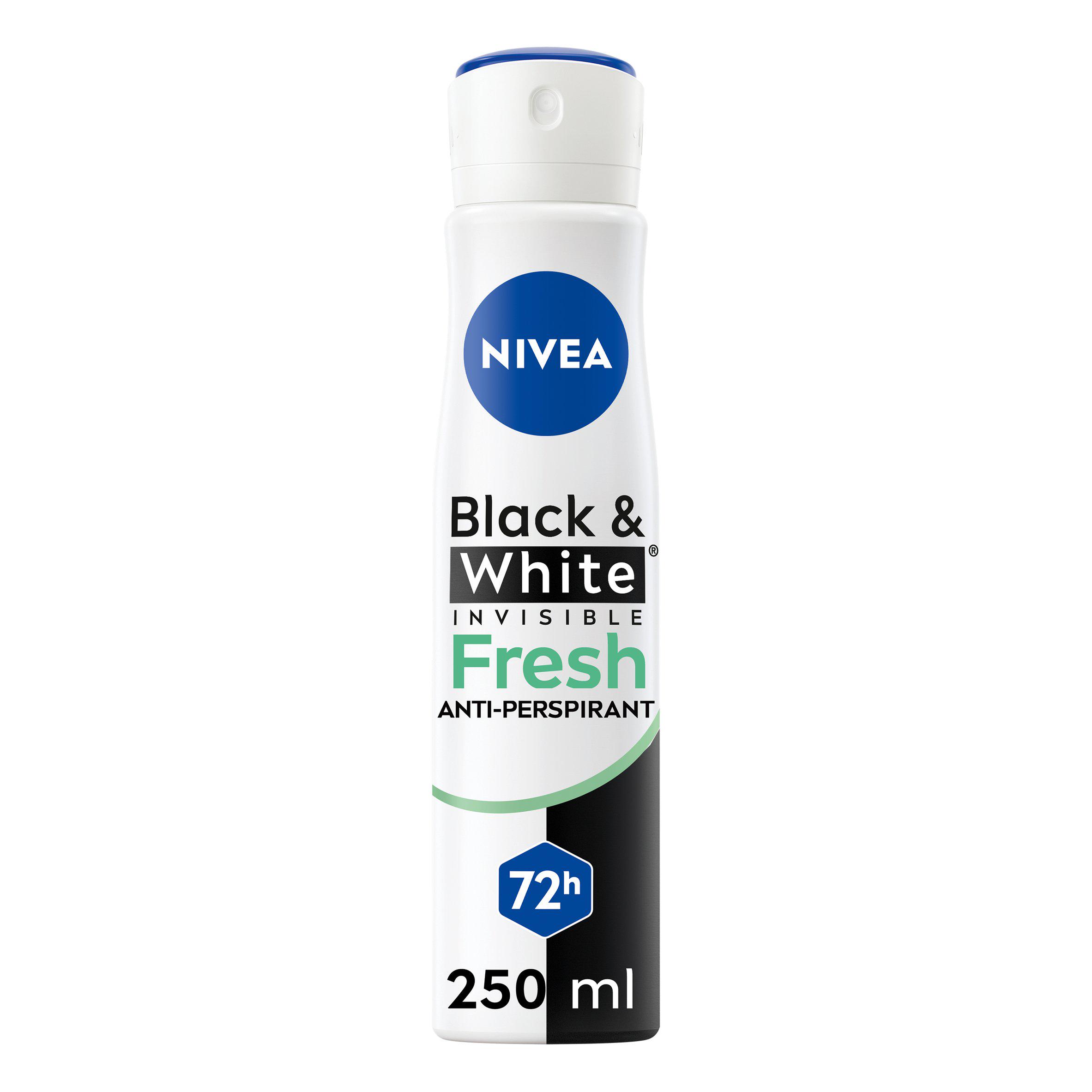 Nivea Black & White Fresh Anti Perspirant Deodorant Spray 250ml