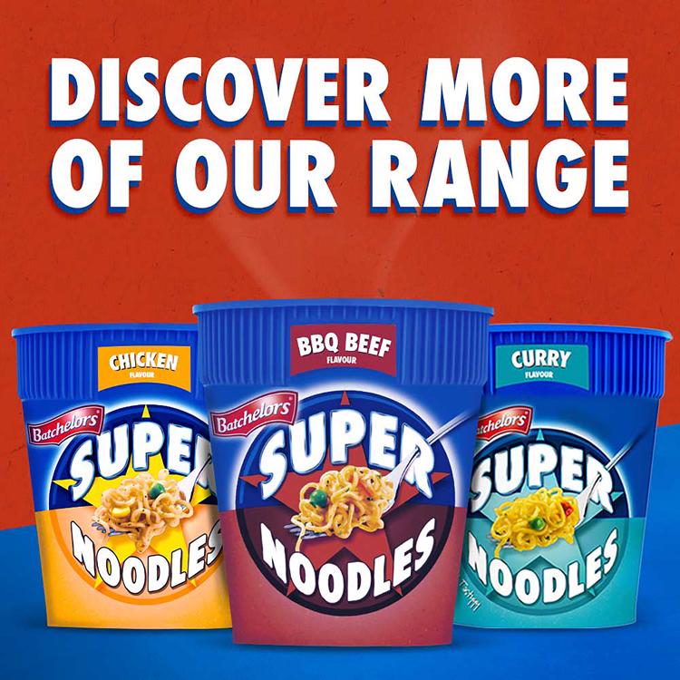 Batchelors Super Noodles Pot, BBQ Beef 75g thumbnail 4