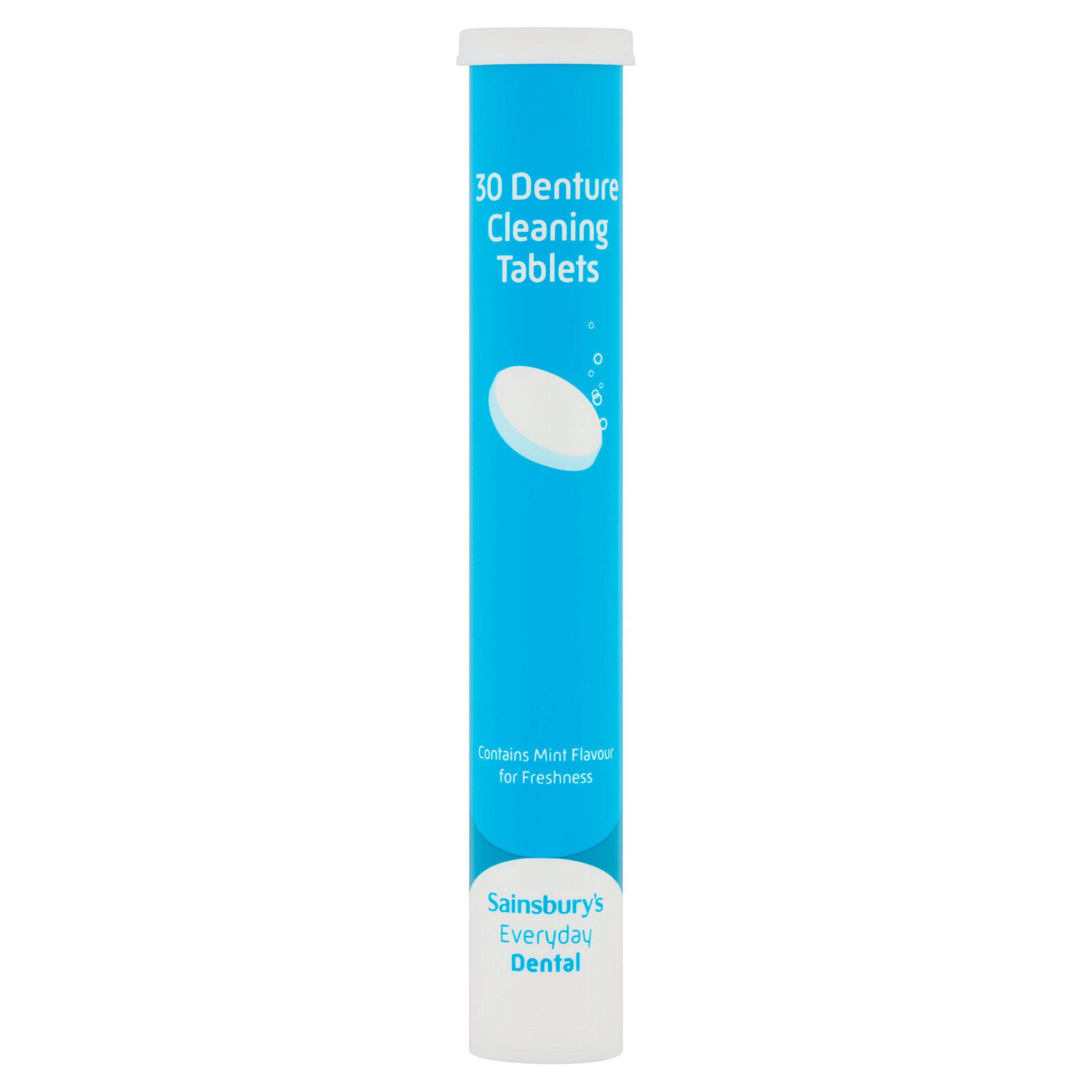 Sainsbury's Denture Cleaning Tablets x30