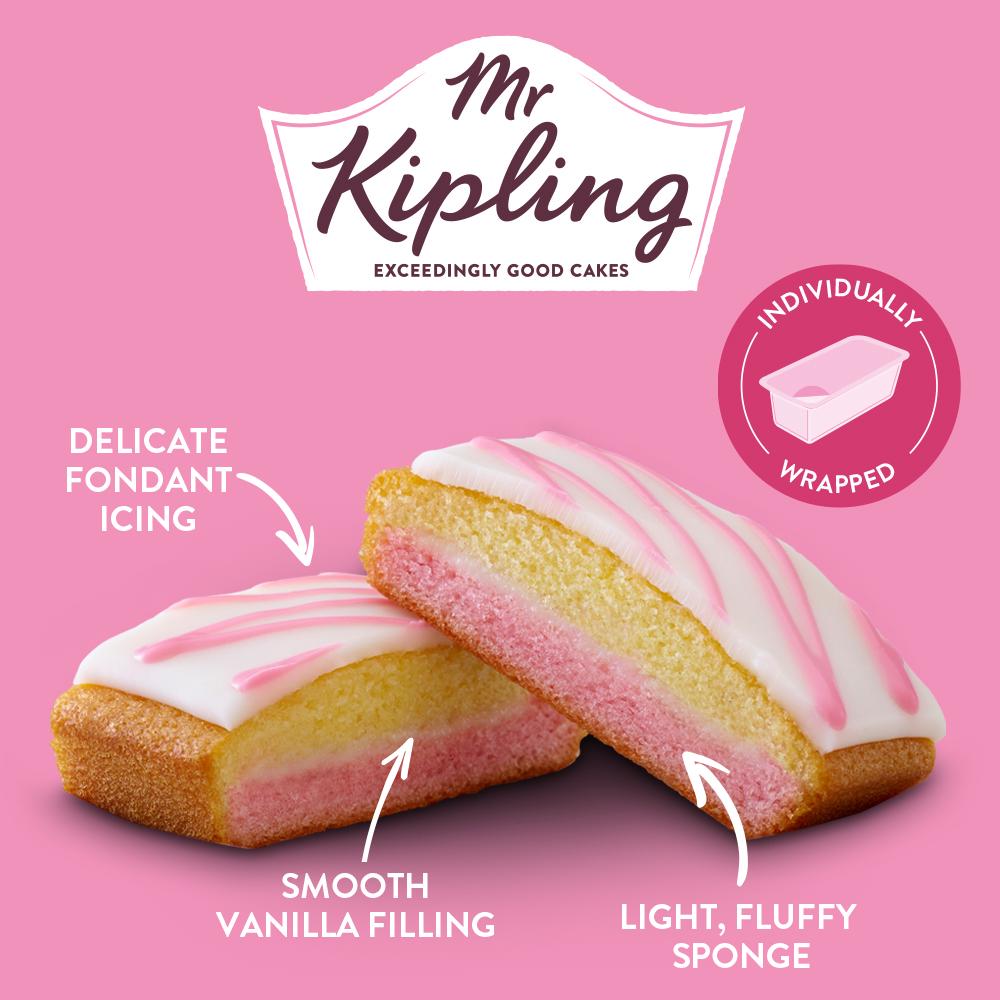 Mr Kipling Angel Cake Slices x8 thumbnail 2