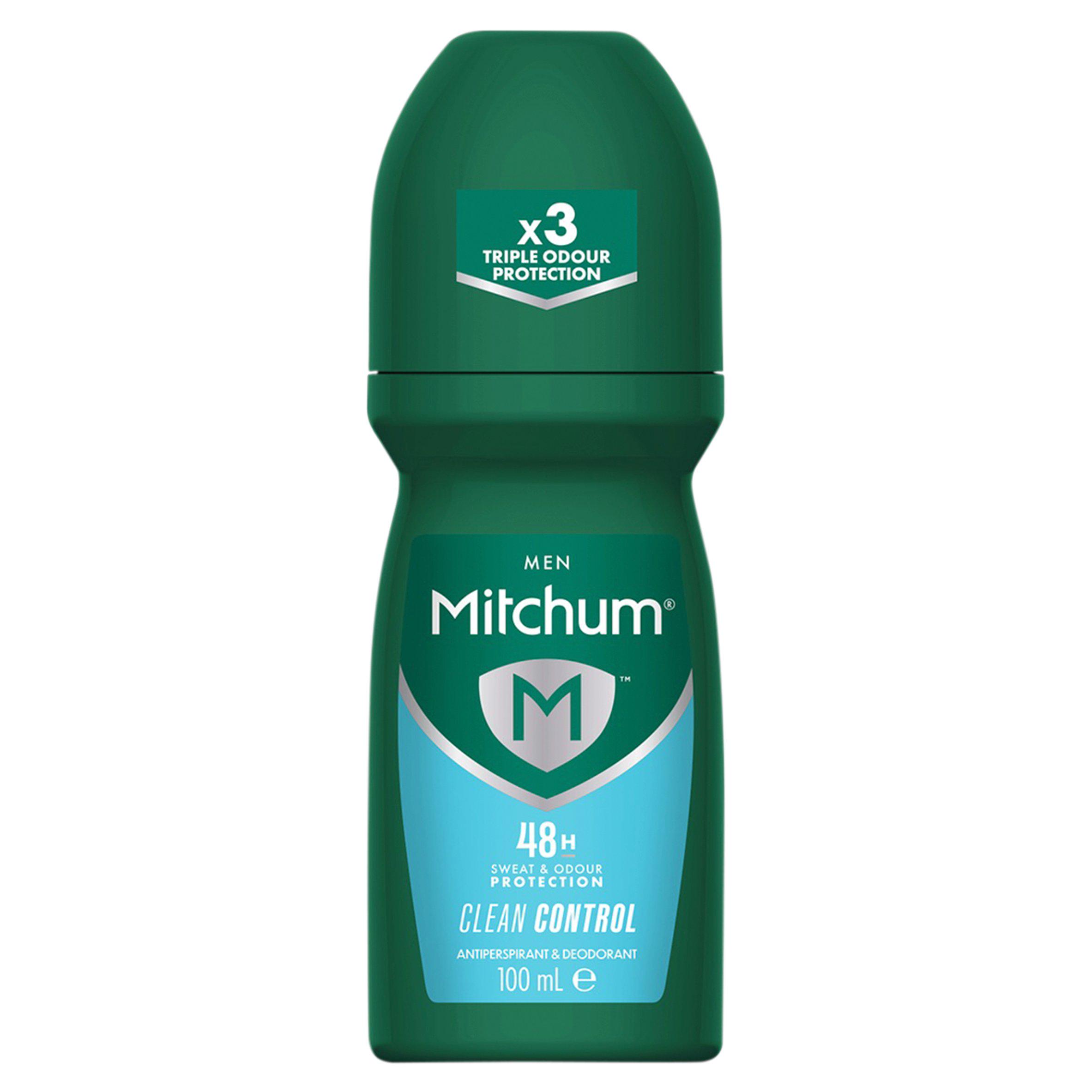 Mitchum Men 48hr Protection Clean Control Anti-Perspirant & Deodorant 100ml