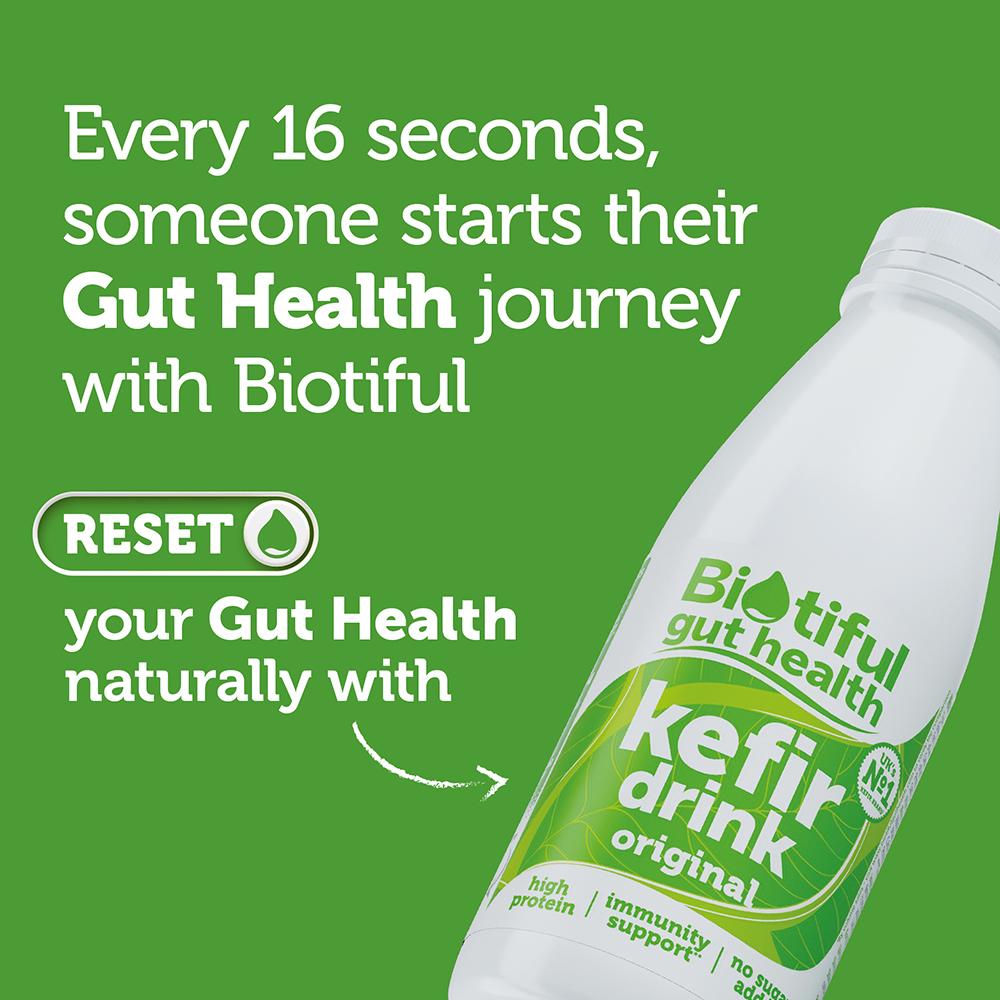 Biotiful Gut Health Kefir Milk Drink Cherry 500ml thumbnail 4