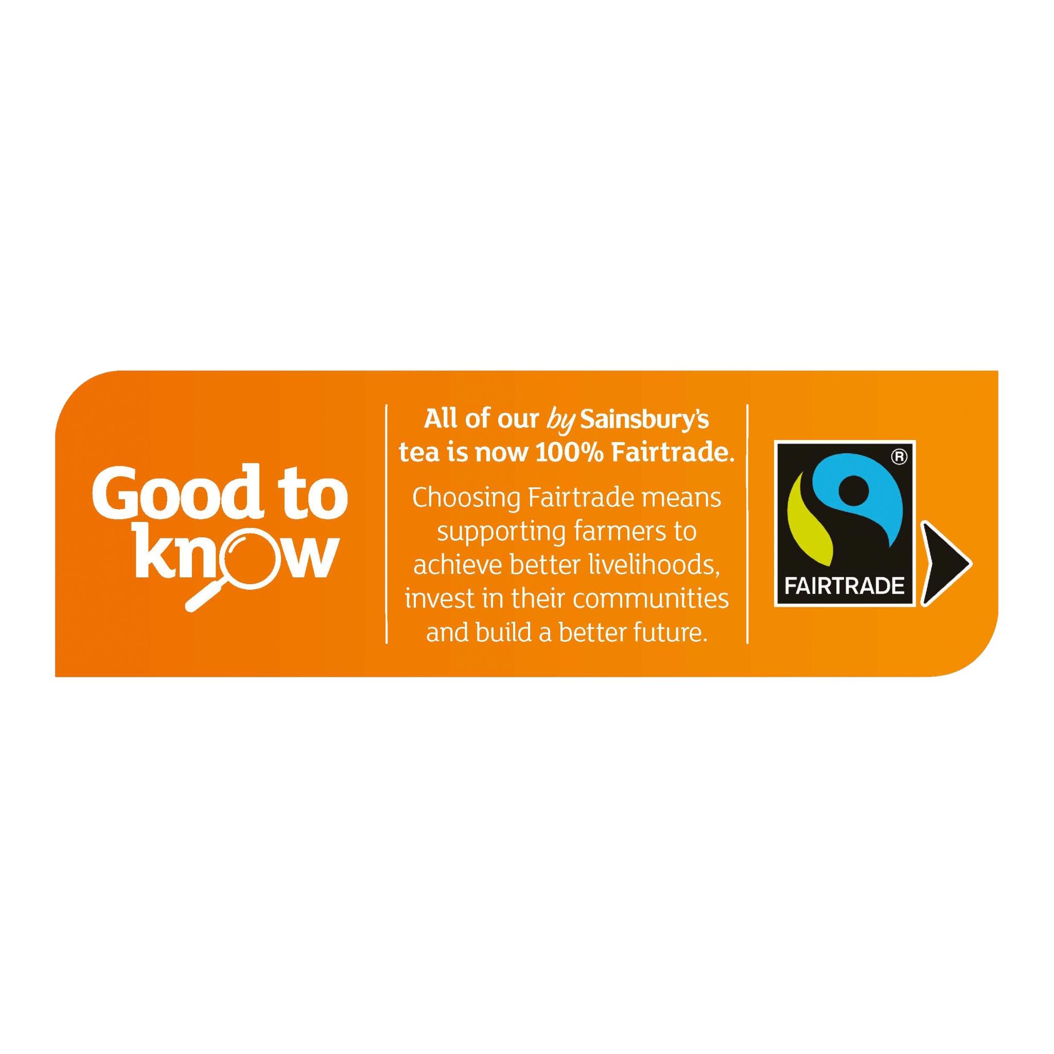 Sainsbury's Gold Label Fairtrade Tea Bags x160 500g thumbnail 2