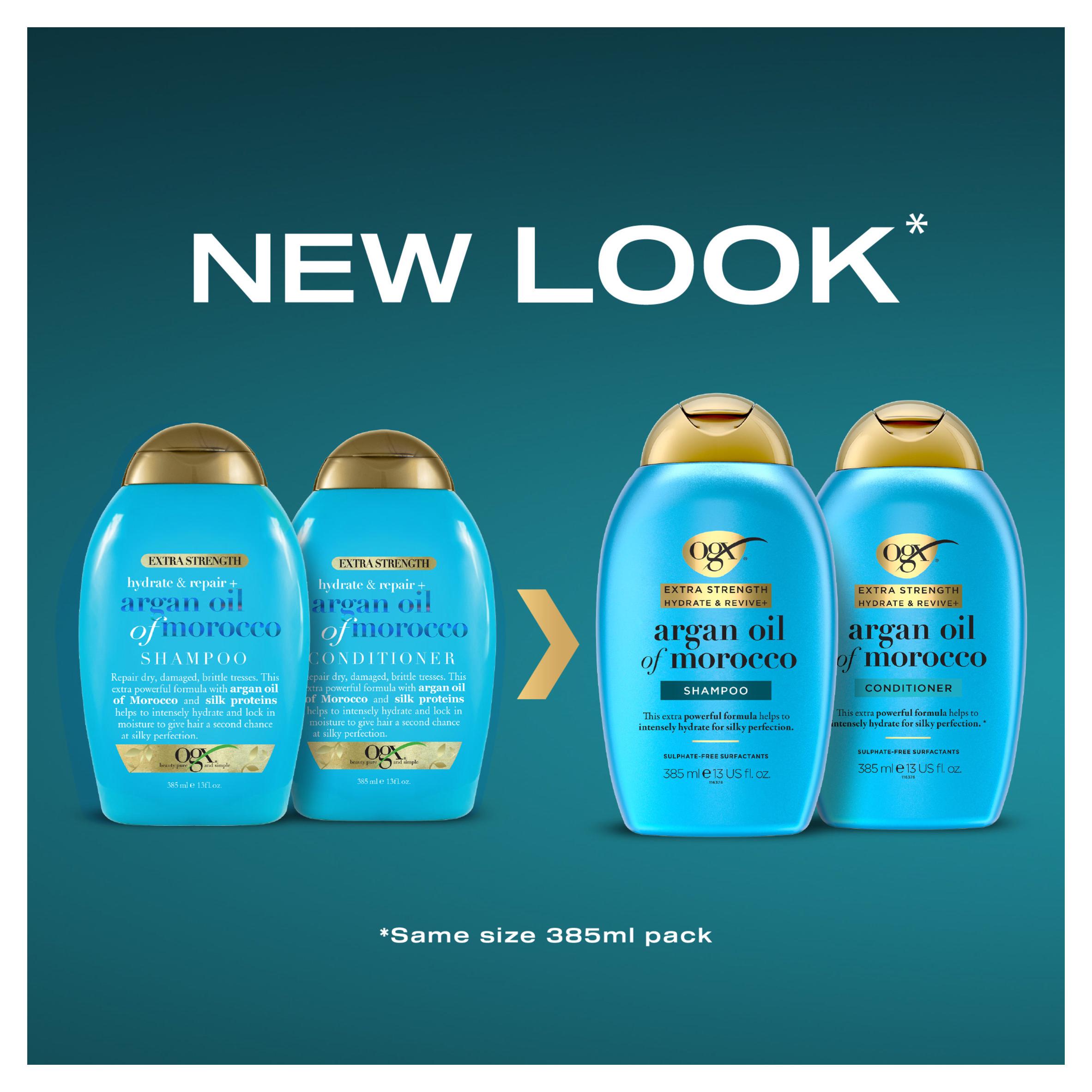 OGX Argan Oil of Morocco Conditioner for Dry Hair Extra Strength 385ml thumbnail 3