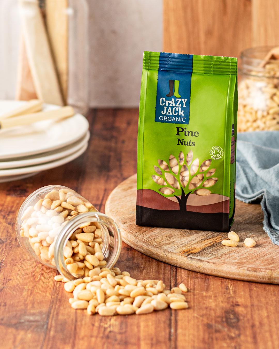 Crazy Jack Organic Pine Nuts 100g thumbnail 2