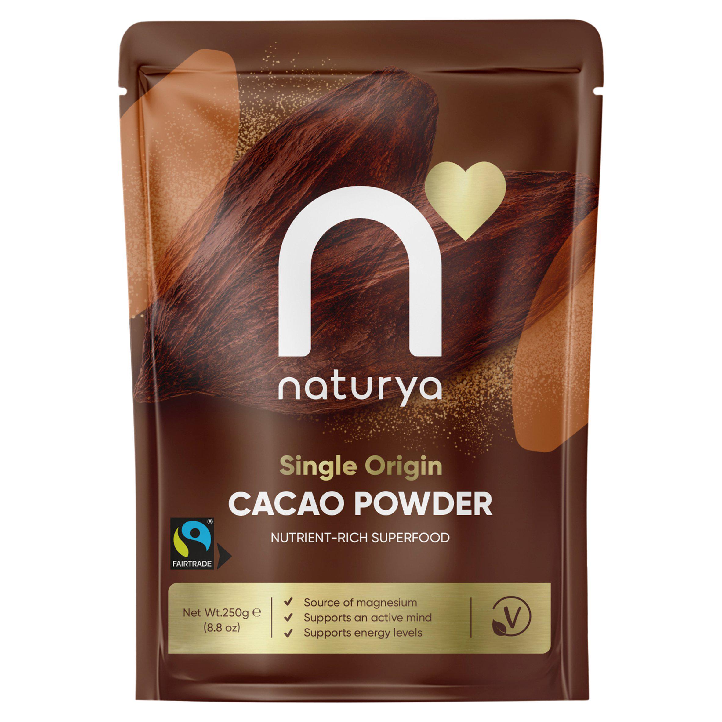 Naturya Organic Fair Trade Cacao Powder