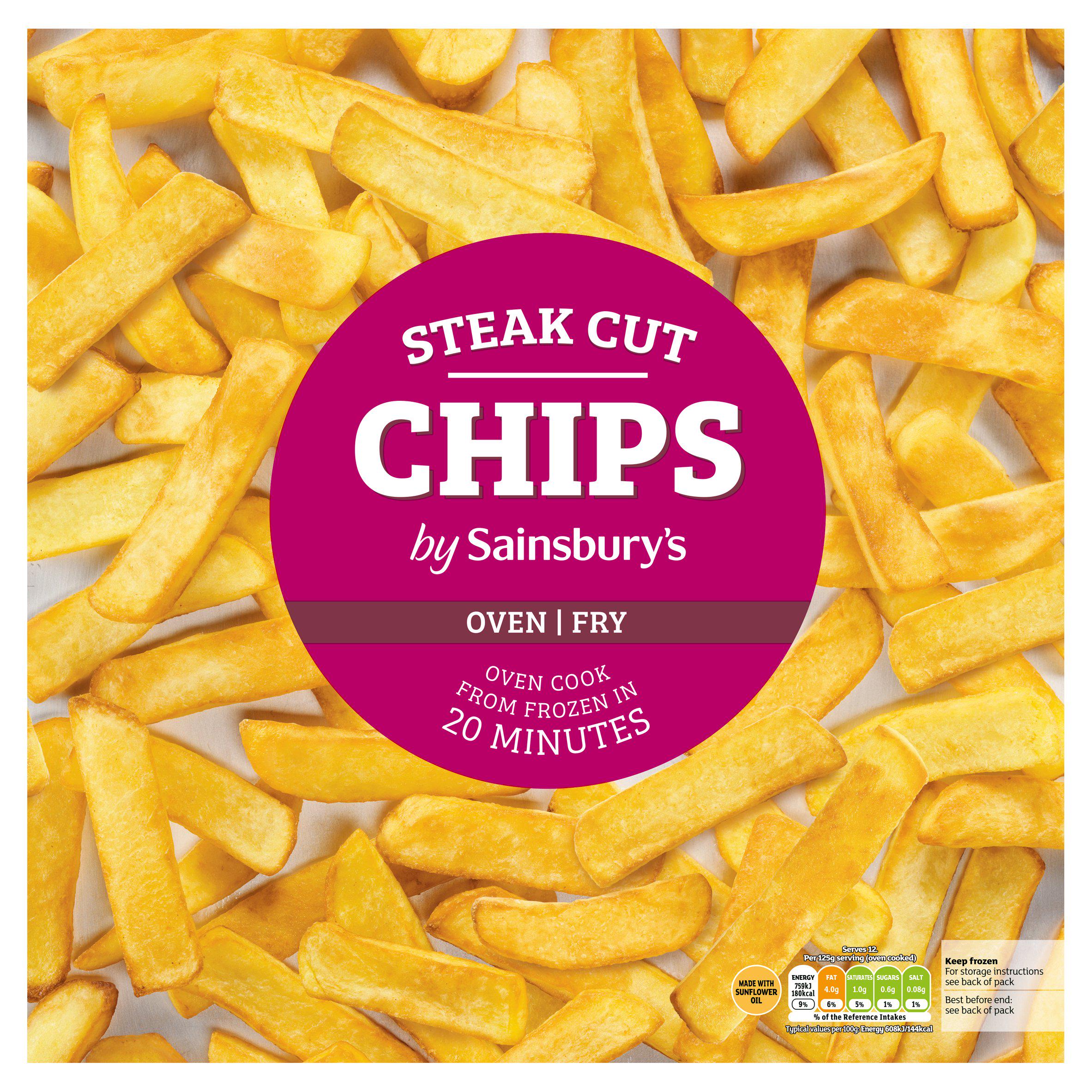 Sainsbury's Steak Cut Chips 1.5kg