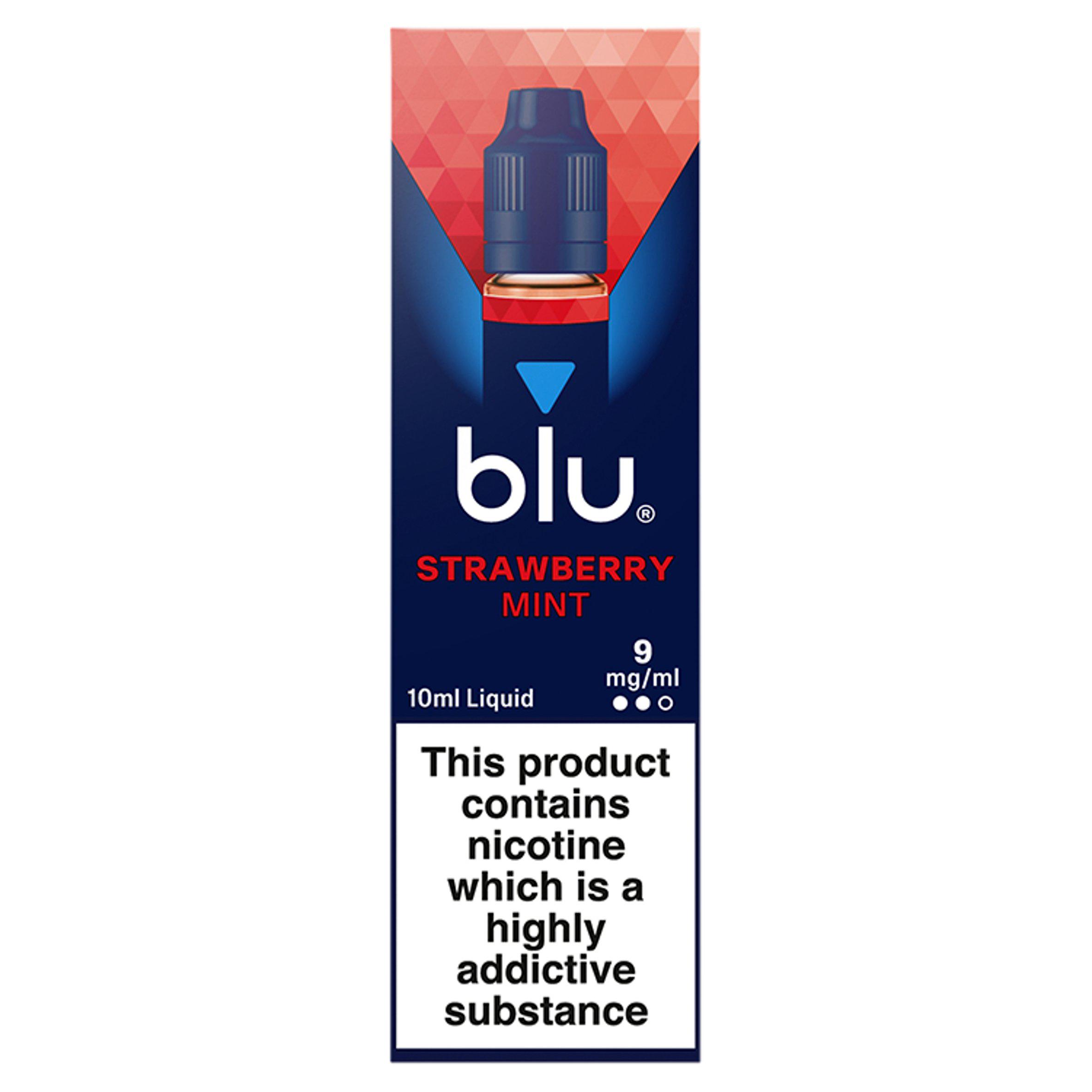 Blu Strawberry Mint E-Liquid 8mg