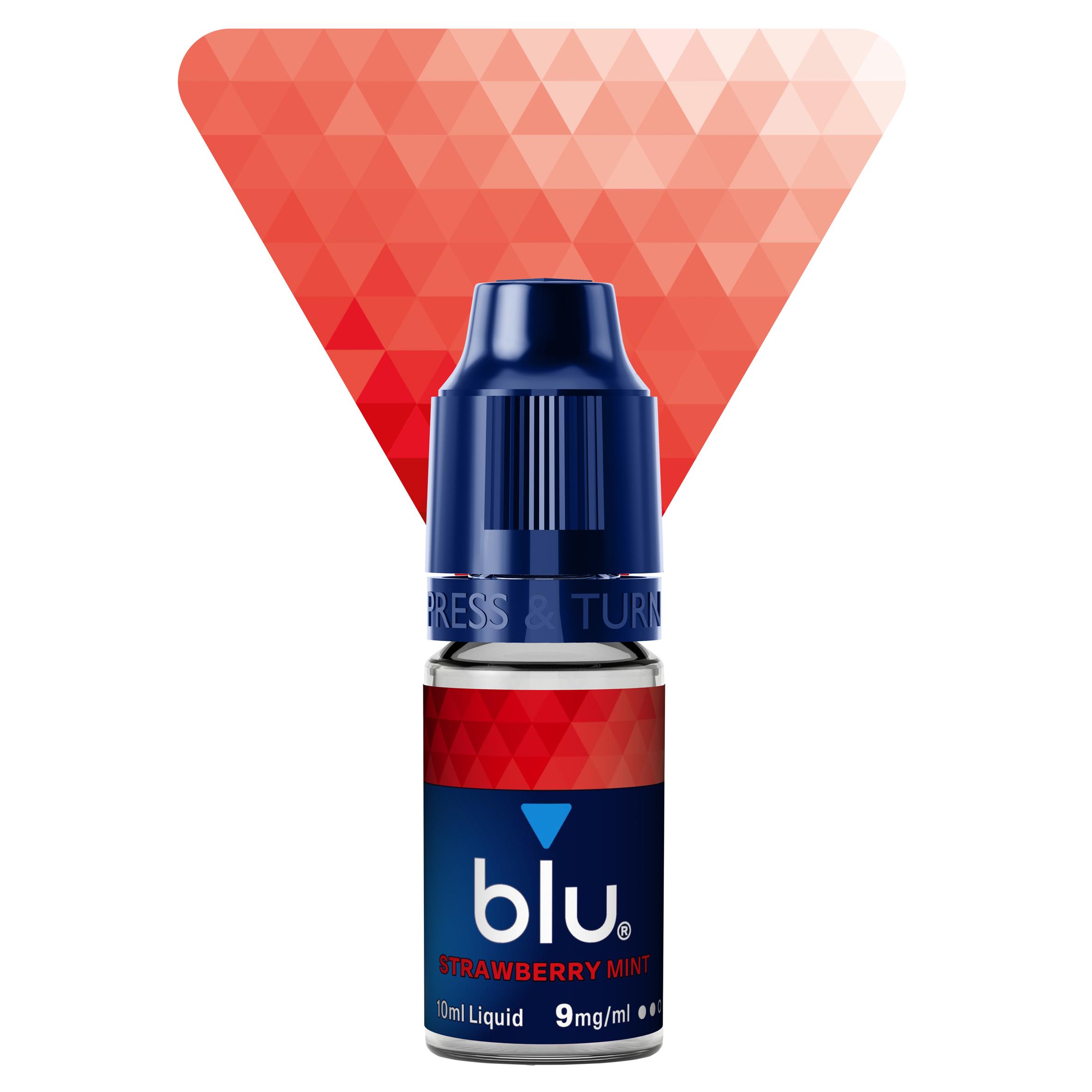 blu Vape Liquid Refill Strawberry Mint 9mg thumbnail 3