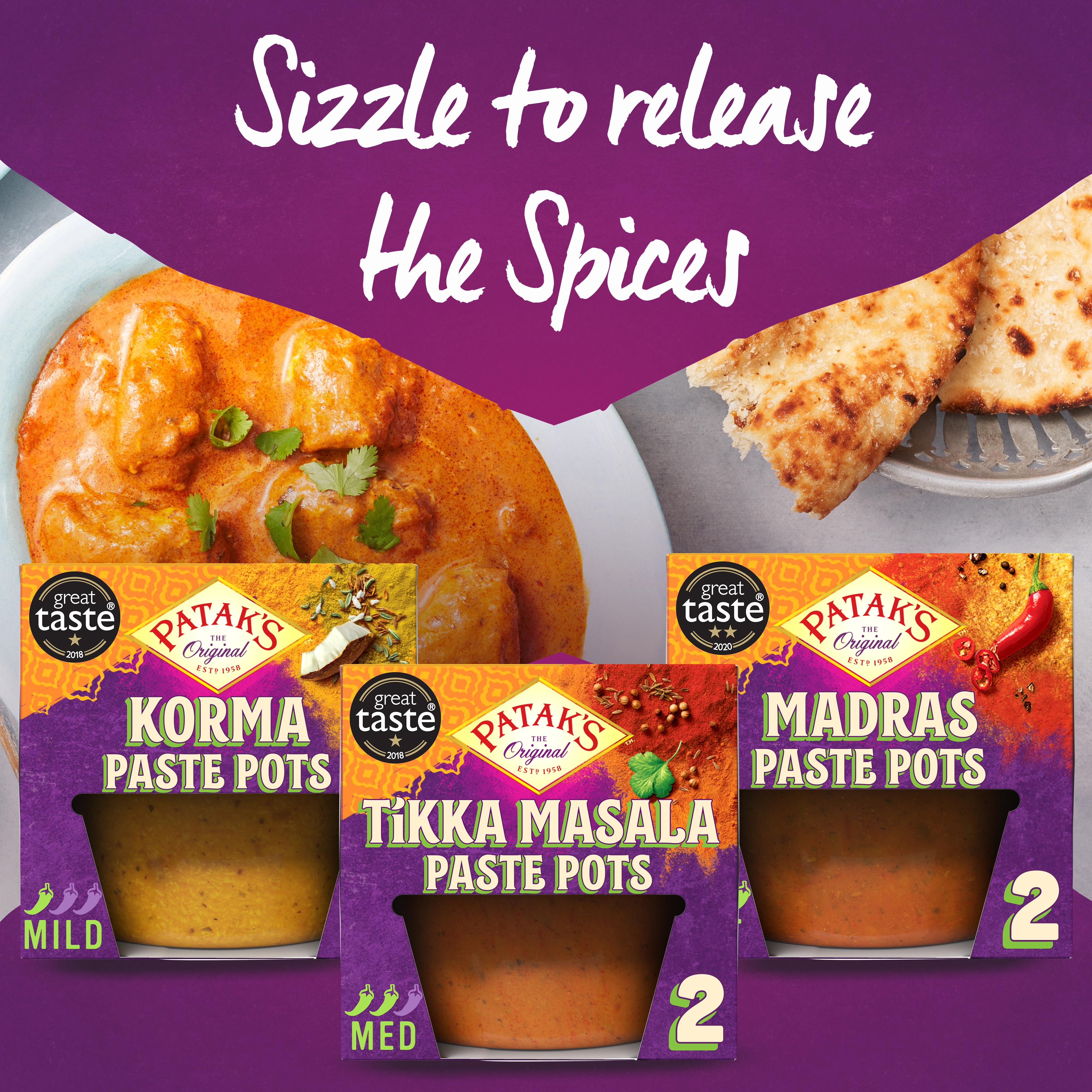 Patak's Madras Paste Pots 2 x 70g thumbnail 3