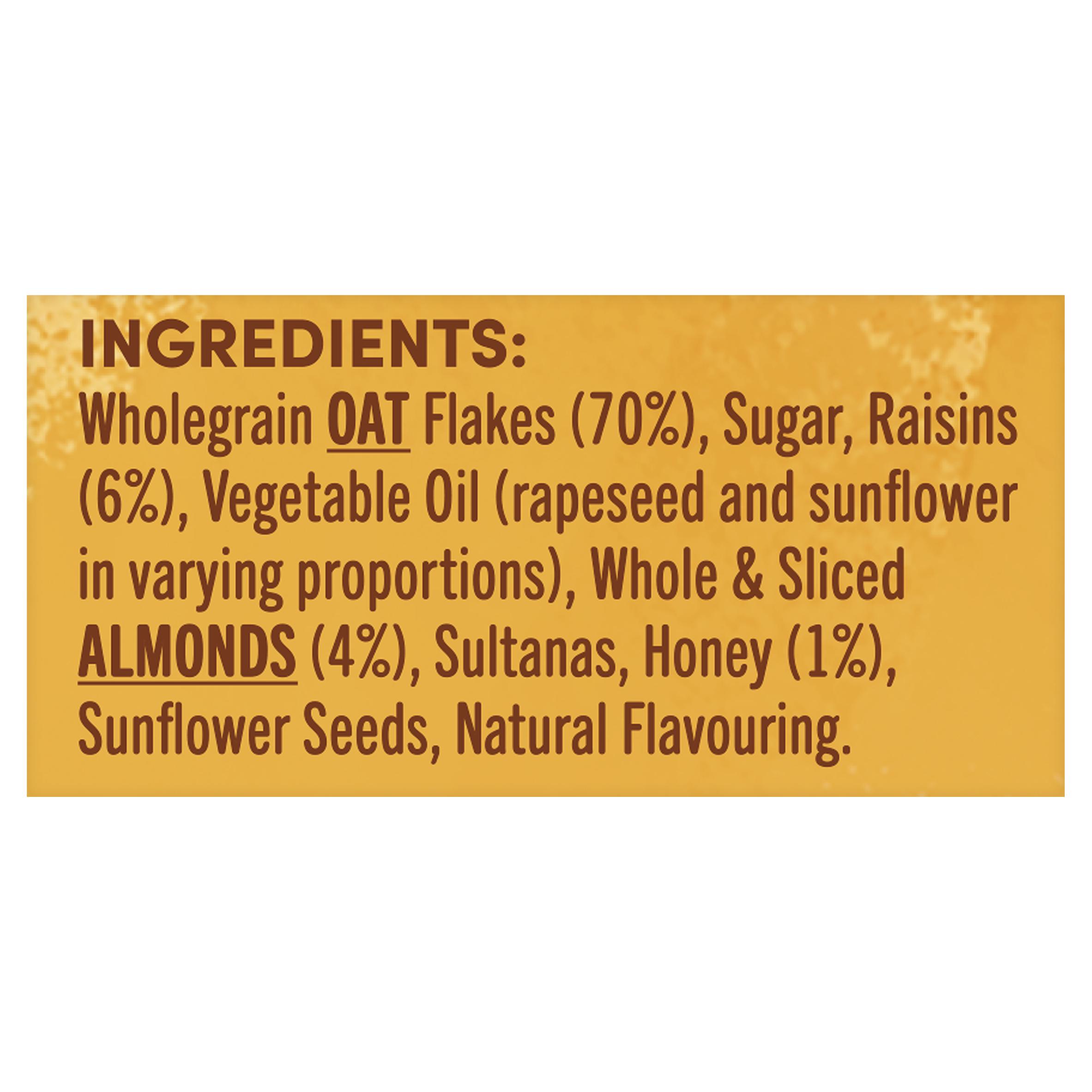 Jordans Crunchy Oat Raisin & Almond Granola Breakfast Cereal 750g thumbnail 5