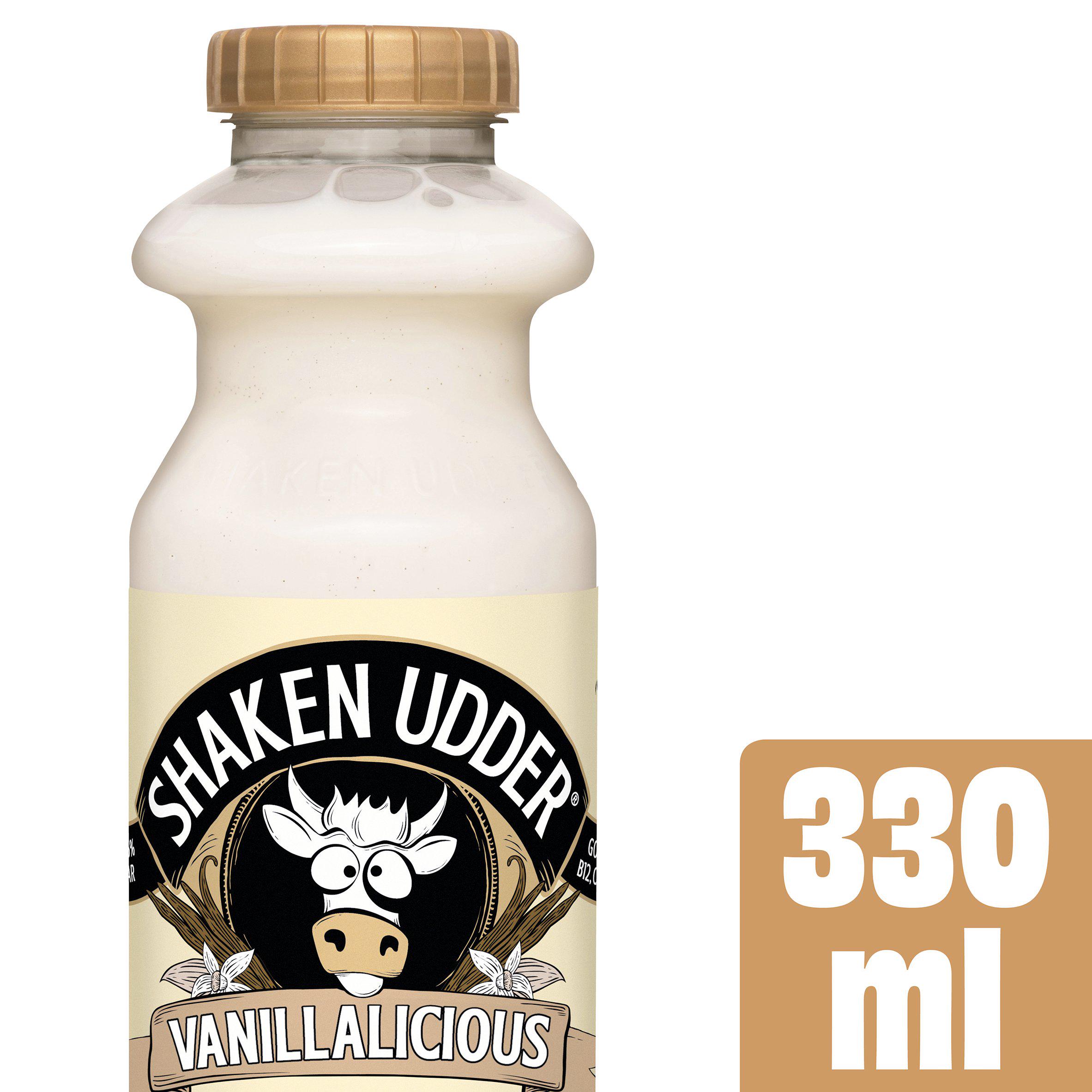 Shaken Udder Vanilla-Licious Milkshake 330Ml