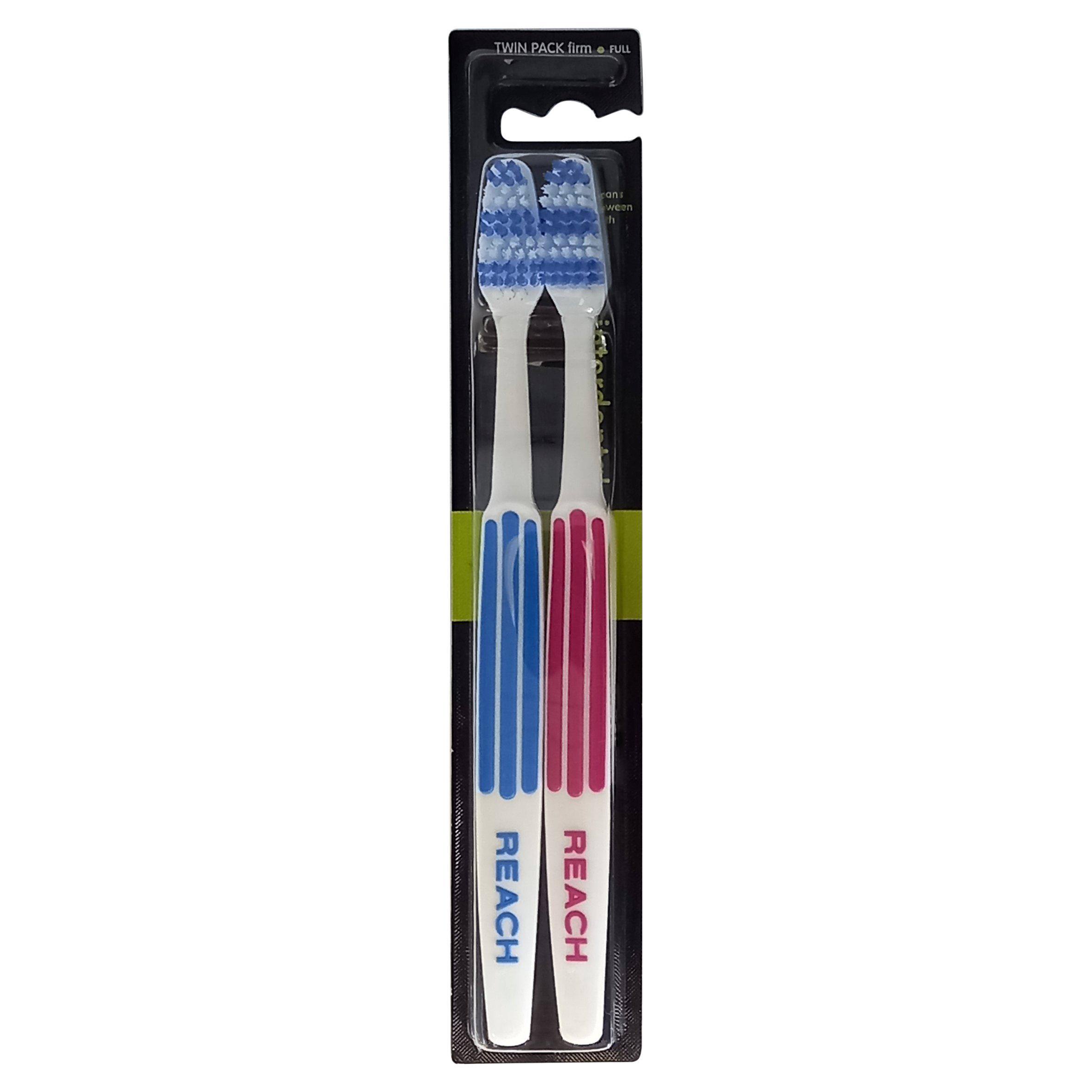 Listerine Reach Interdental Firm Toothbrush x2