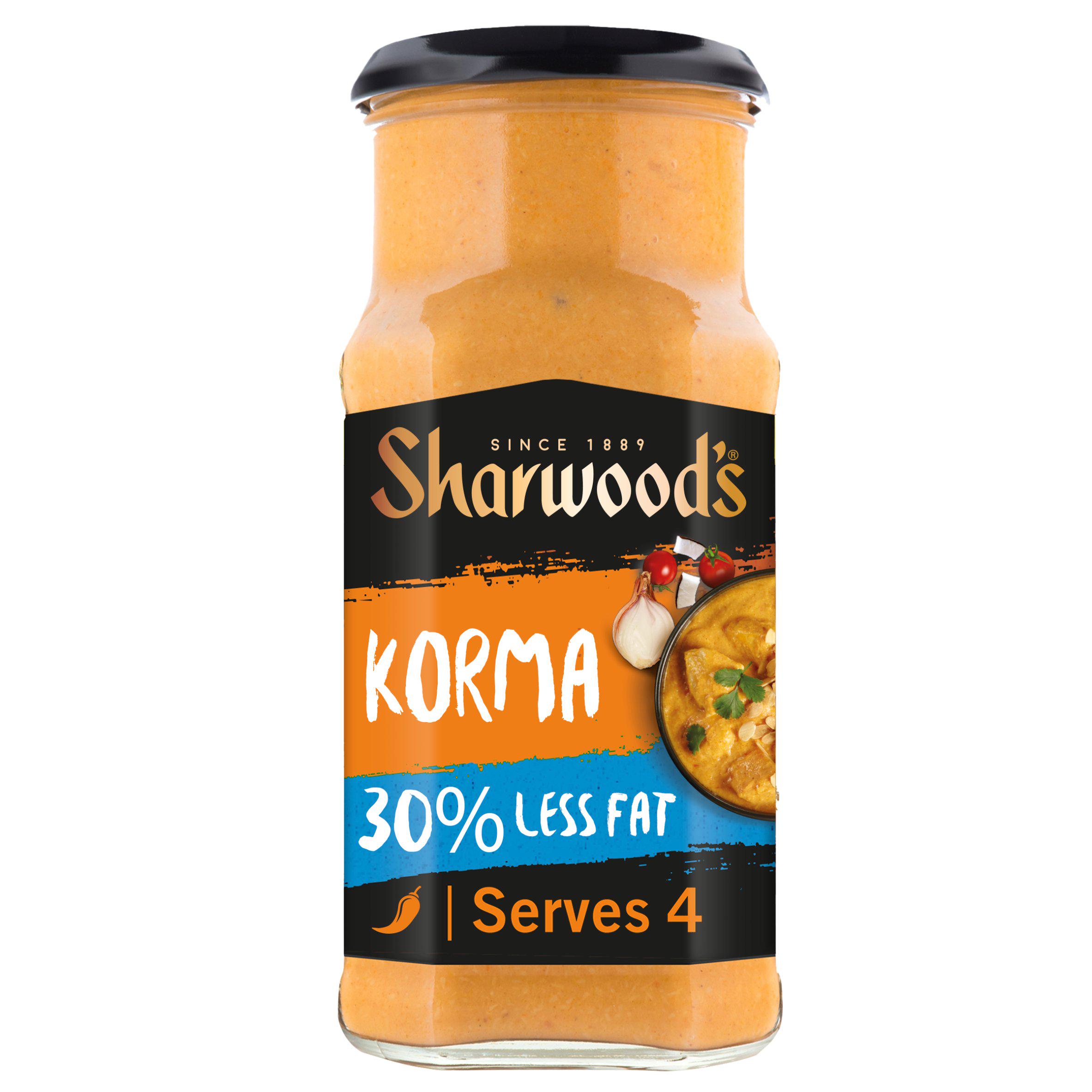 Sharwood's Korma 30% Less Fat Cooking Sauce
