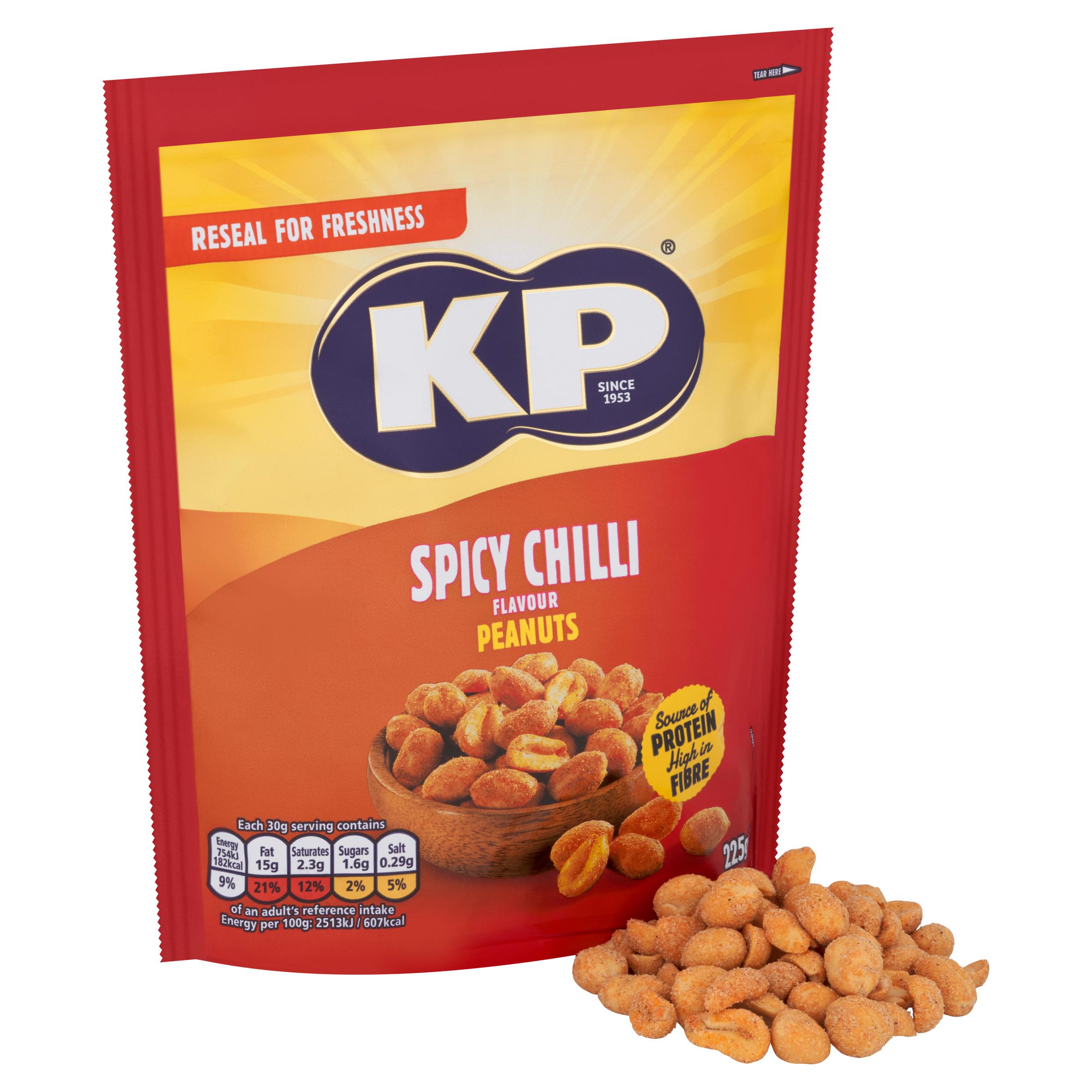 KP Peanuts Spicy Chilli Flavour 225g thumbnail 2