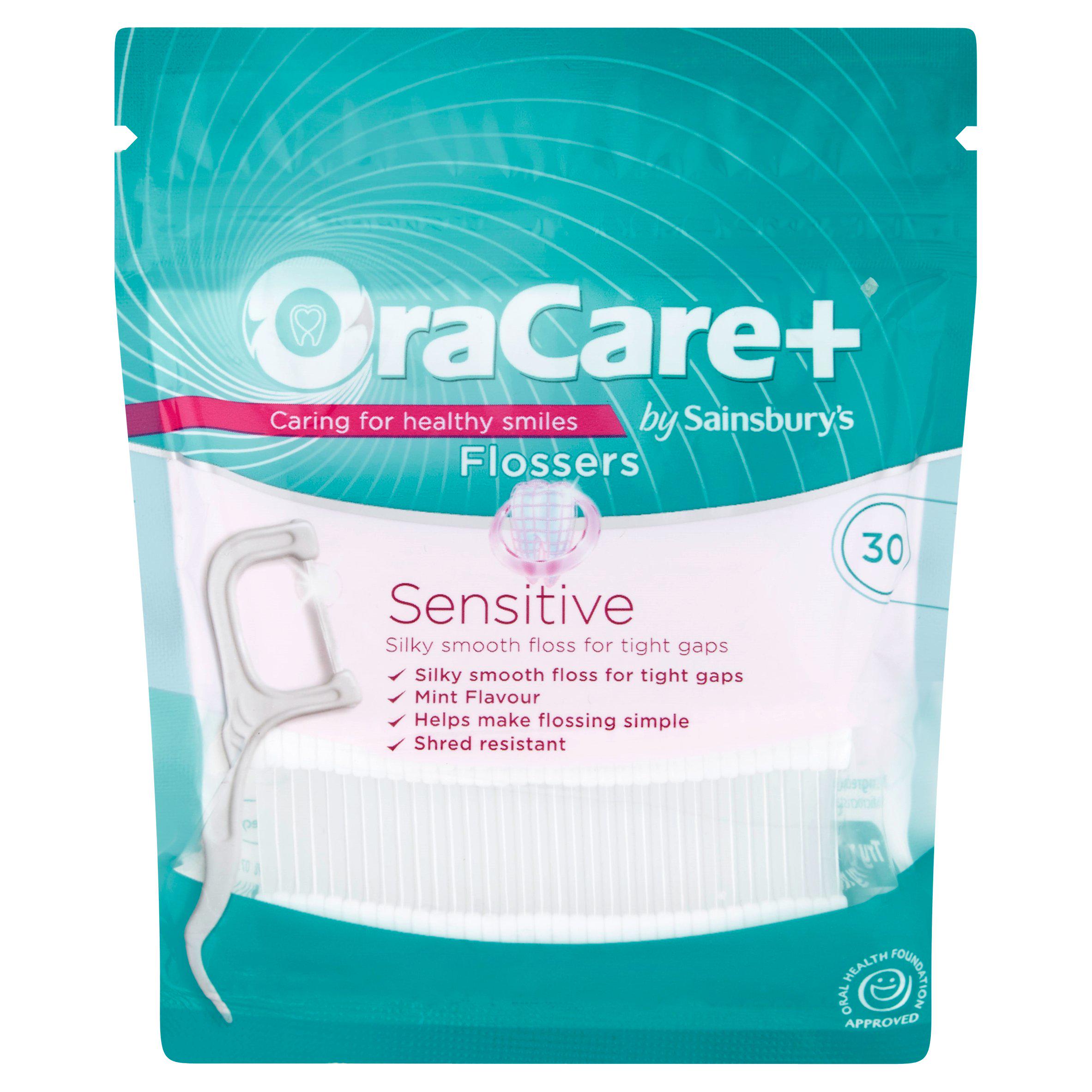 Sainsbury's Sensitive Flossers x30