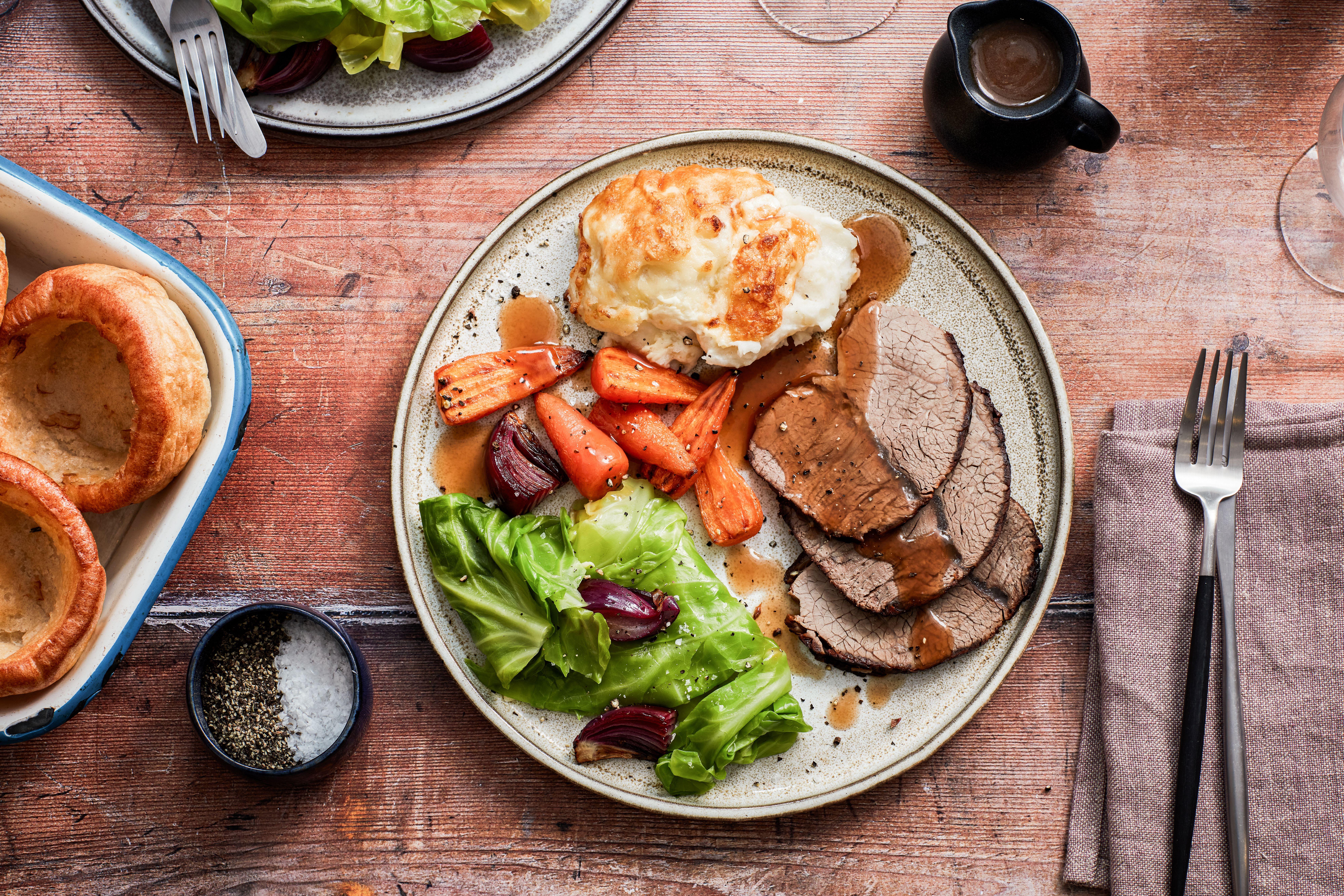 Sainsbury's British or Irish 21 Day Matured Slow Beef Roasting Joint thumbnail 3