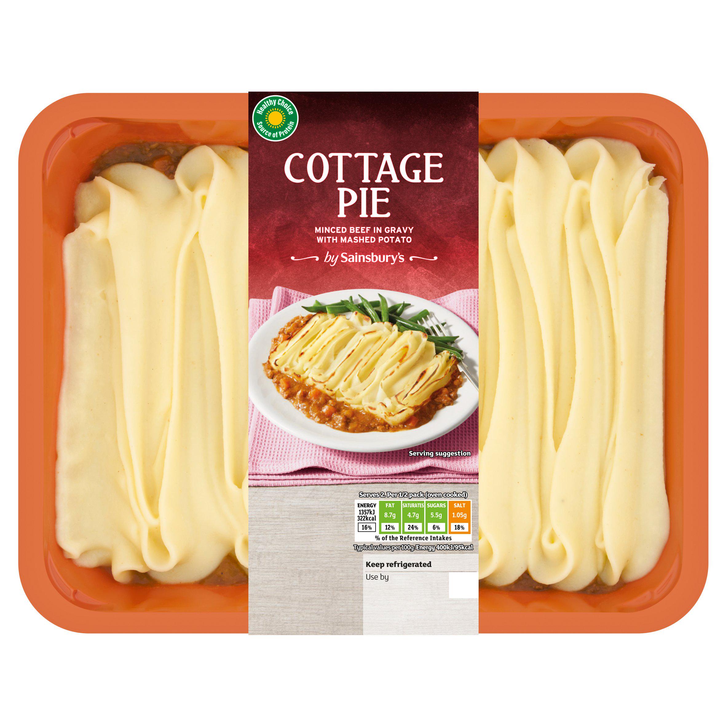 Sainsbury's Cottage Pie 750g (Serves 2)
