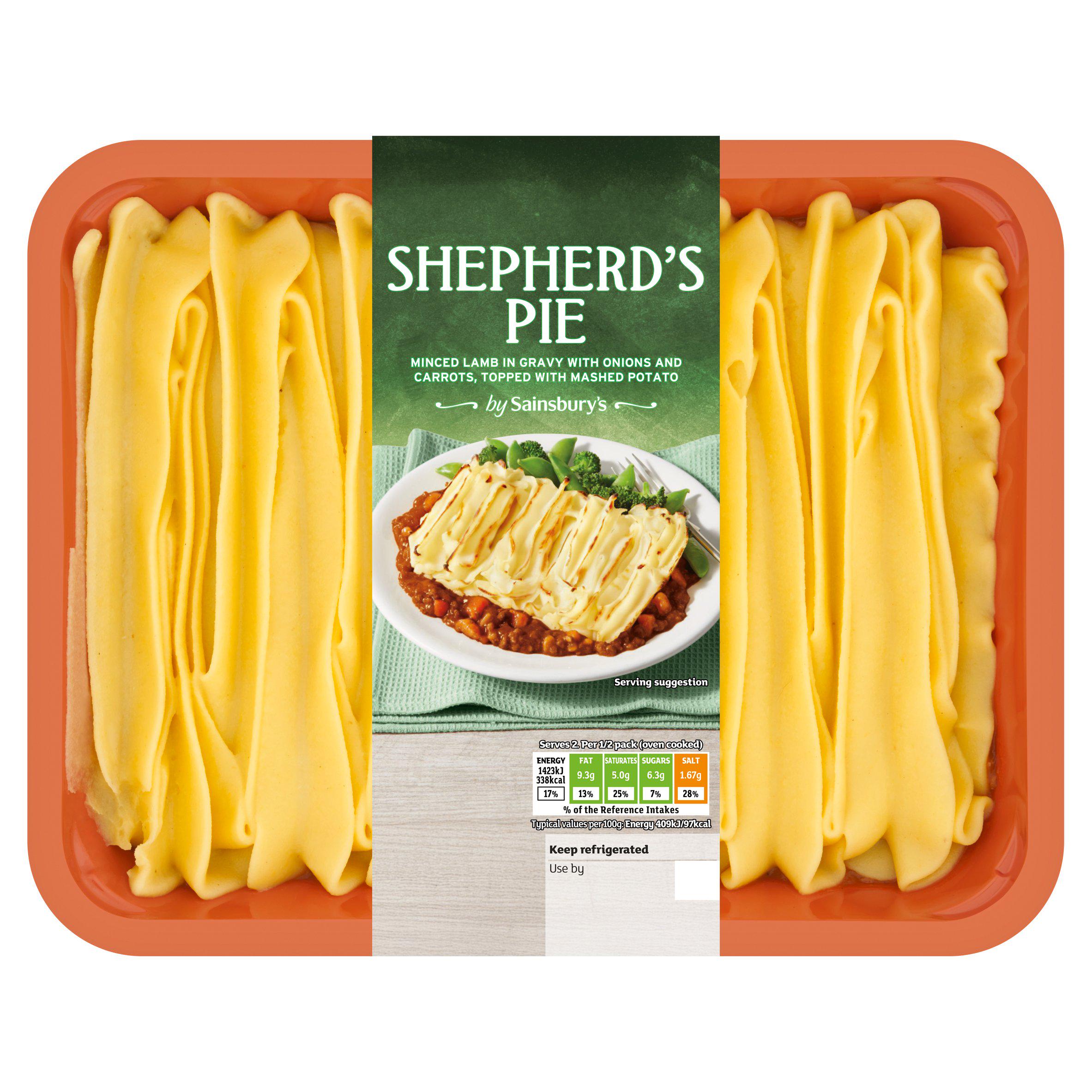 Sainsbury's Shepherd's Pie 750g (Serves 2)