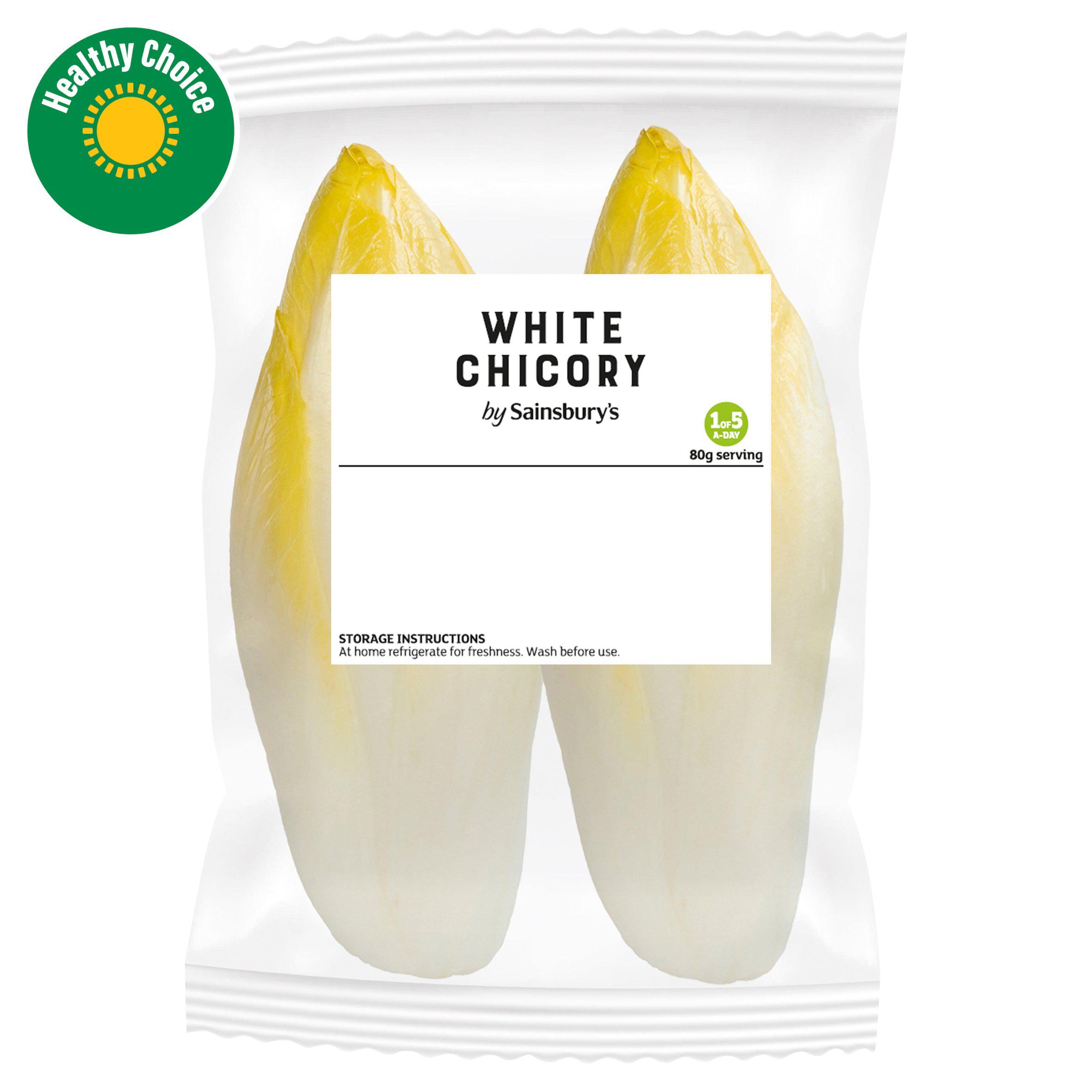 Sainsbury's White Chicory 250g